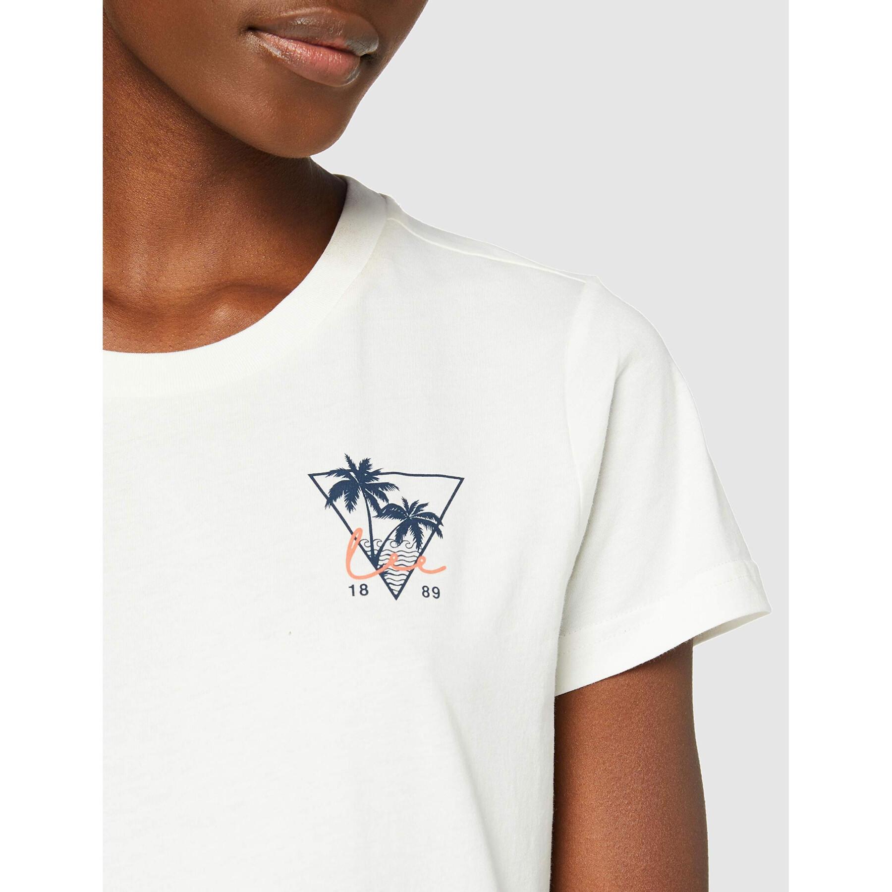 T-shirt för kvinnor Lee Triangle