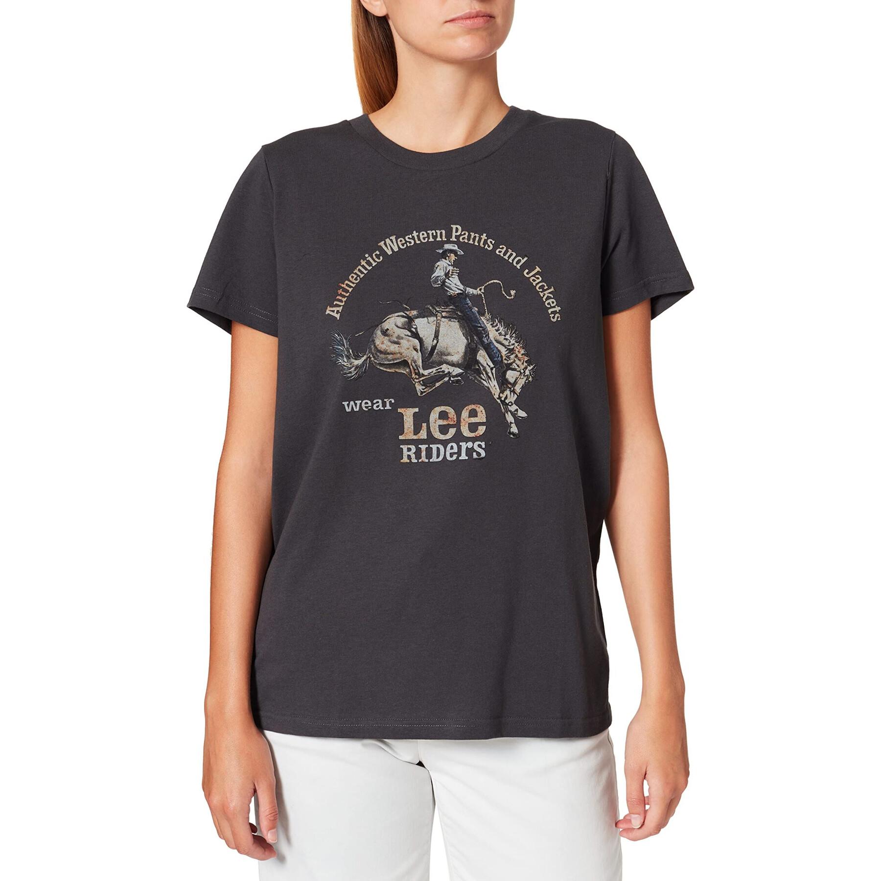 T-shirt för kvinnor Lee Cowboy