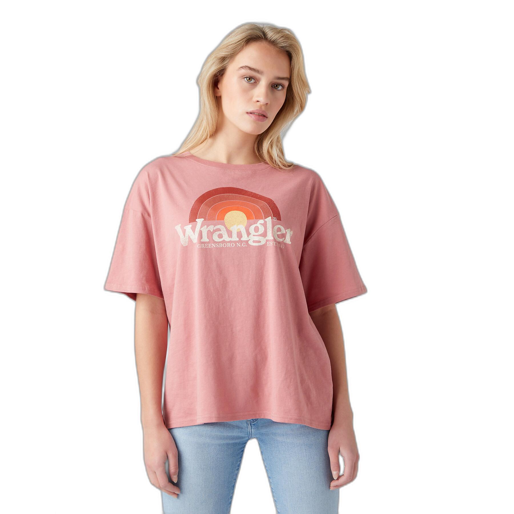 T-shirt för kvinnor Wrangler Girlfriend