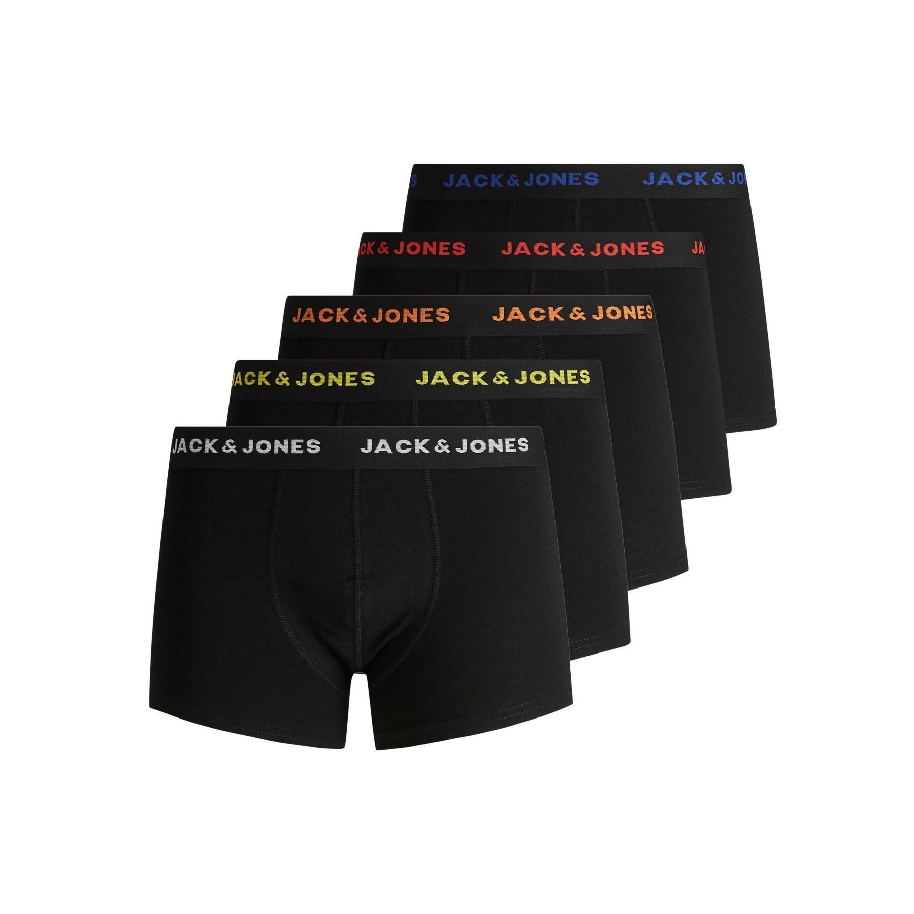 Förpackning med 5 boxershorts Jack & Jones Black Friday