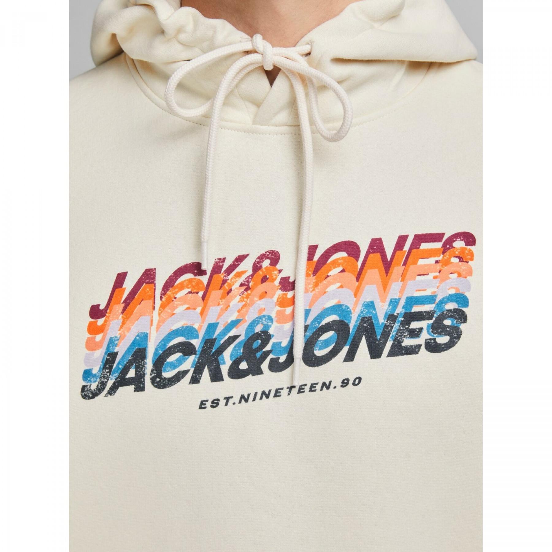 Sweatshirt med huva Jack & Jones Jortylers
