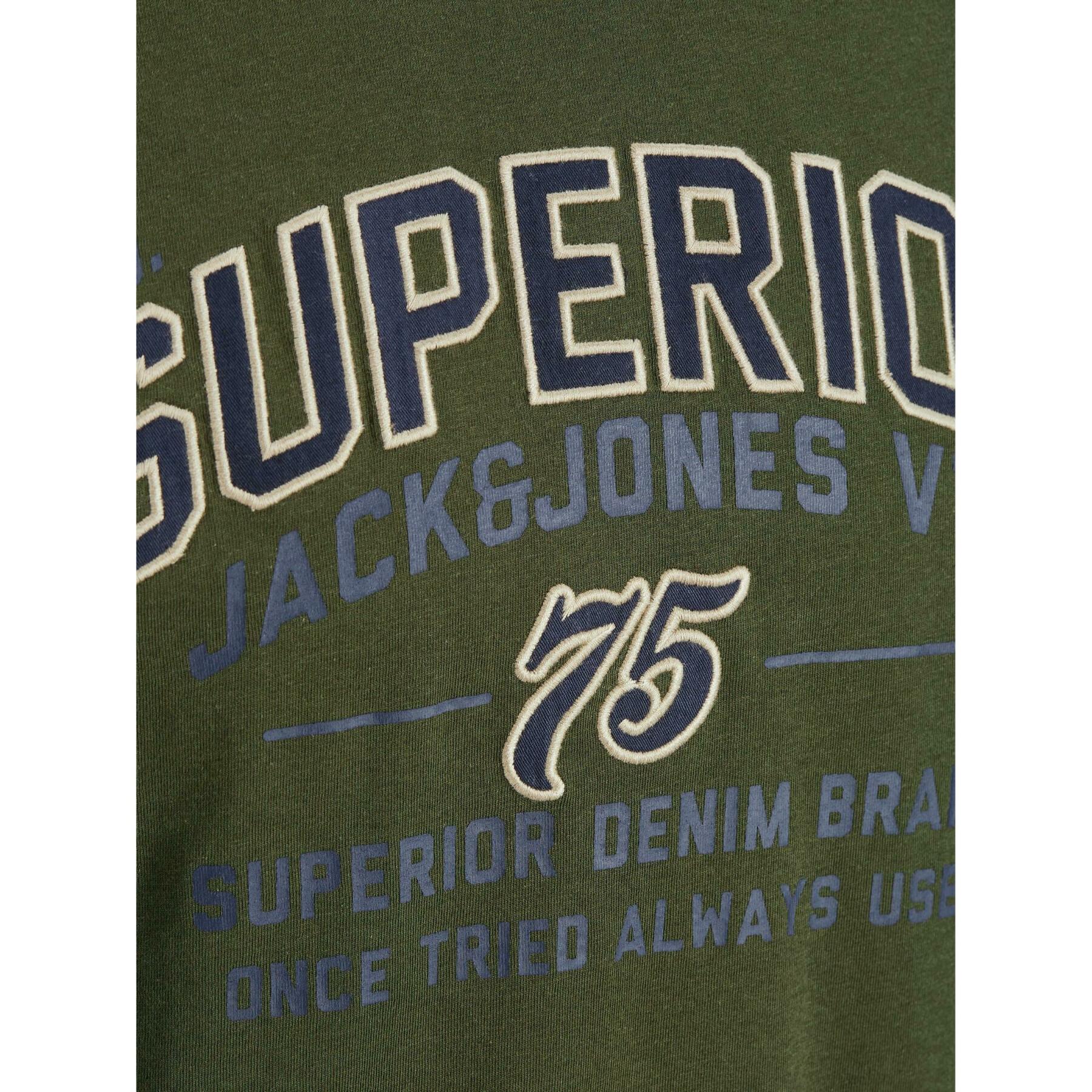 Kortärmad T-shirt Jack & Jones Jjapplicate