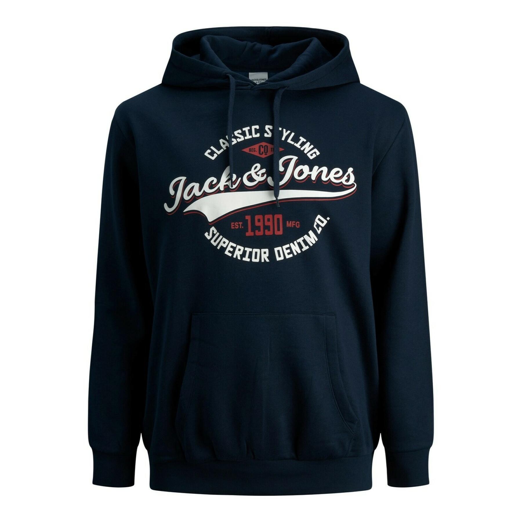 Stor sweatshirt med huva Jack & Jones Logo