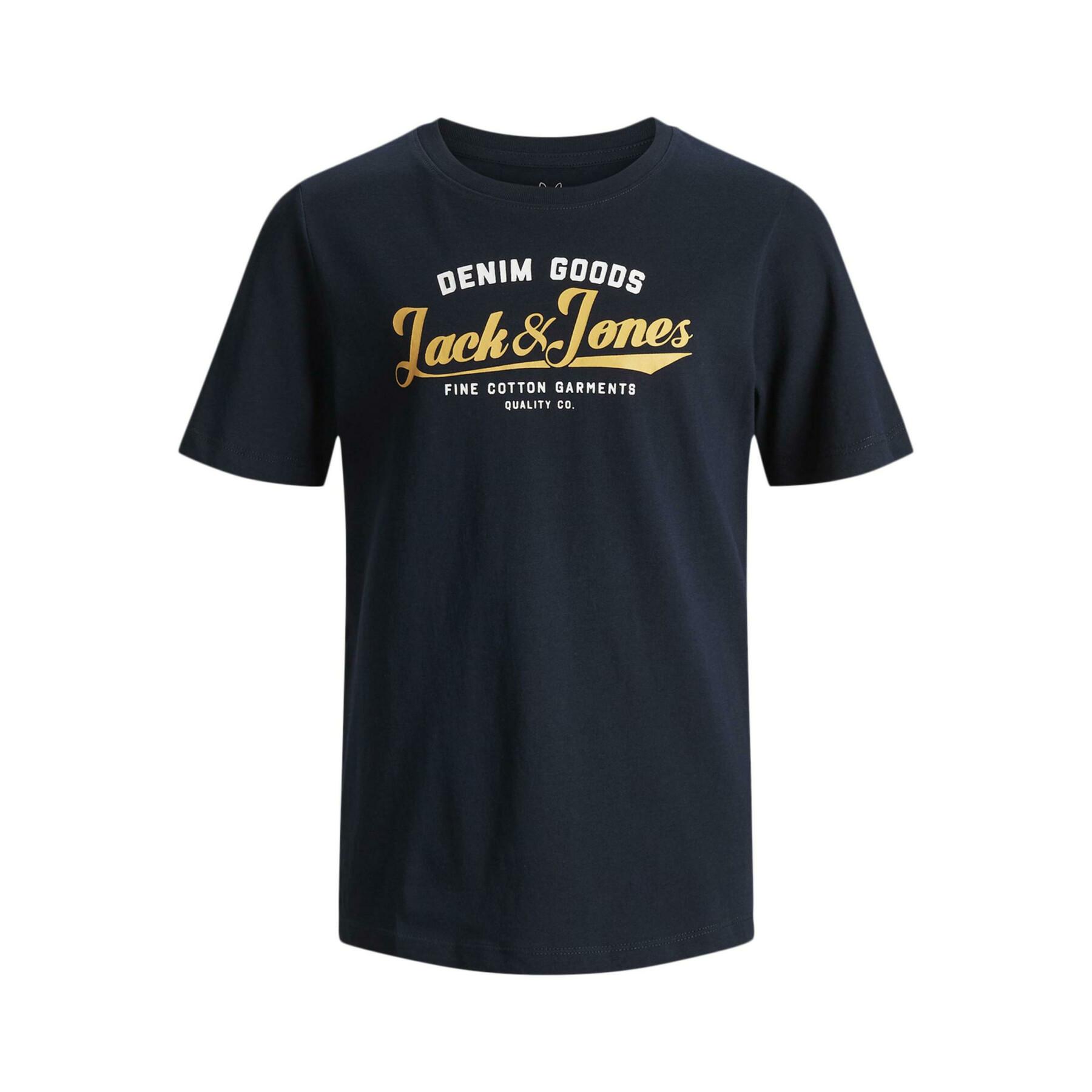 Förpackning med 2 t-shirts för barn Jack & Jones logo