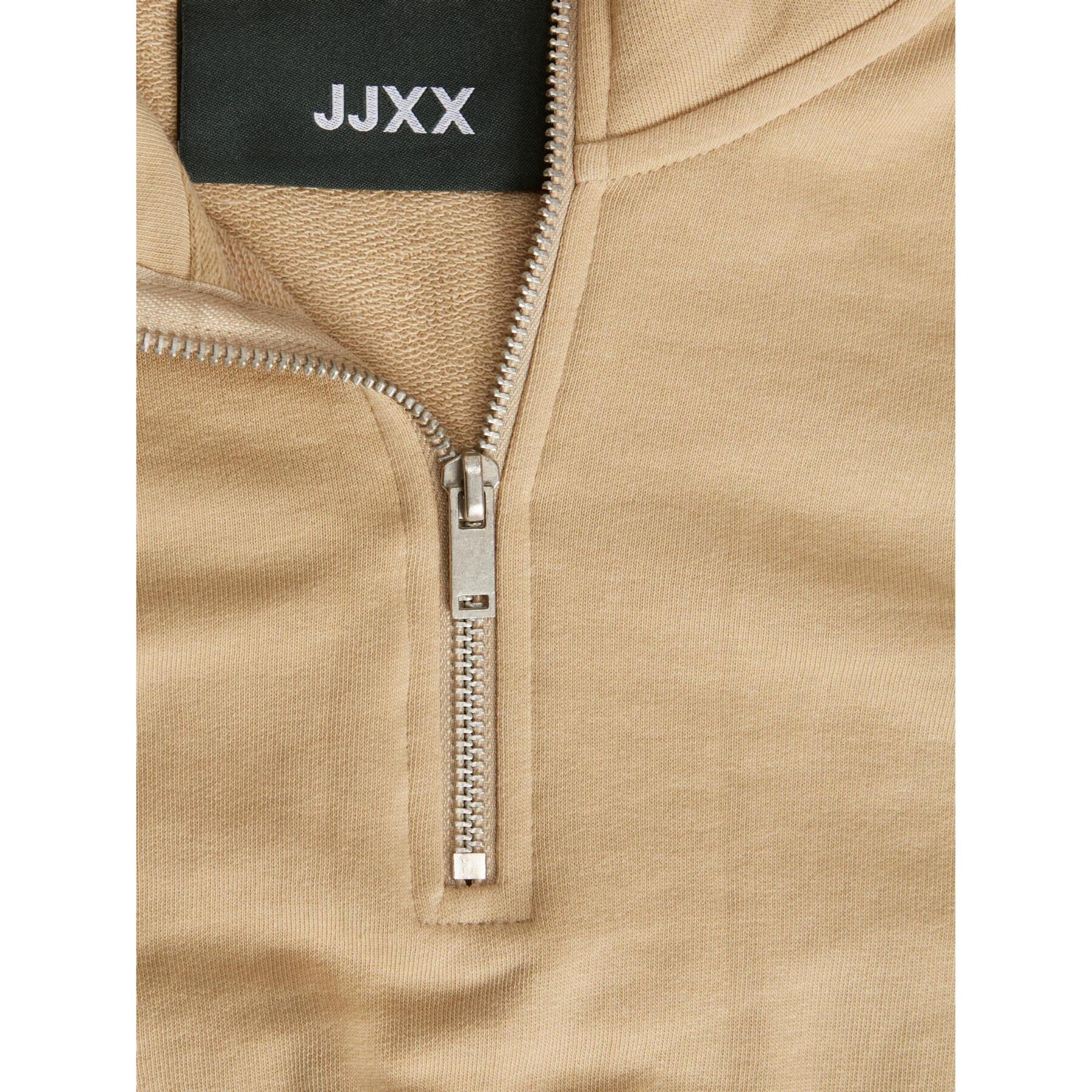 Sweatshirt med 1/2 dragkedja för kvinnor JJXX Alfa Reg Every