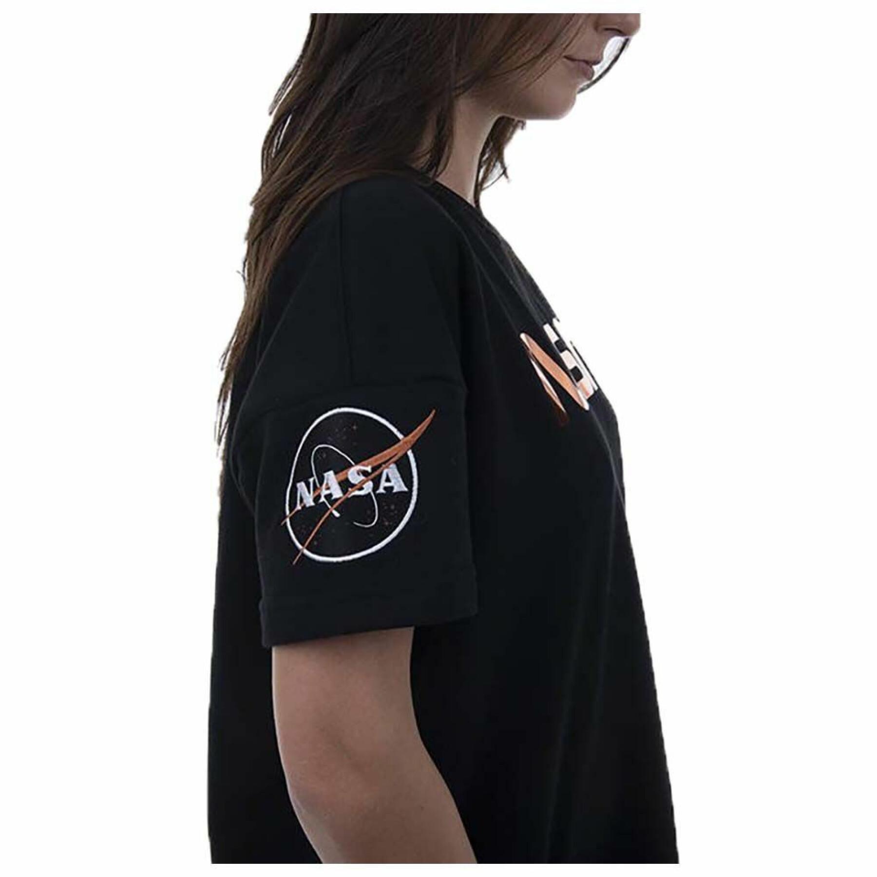 T-shirt för kvinnor Alpha Industries NASA Long OS