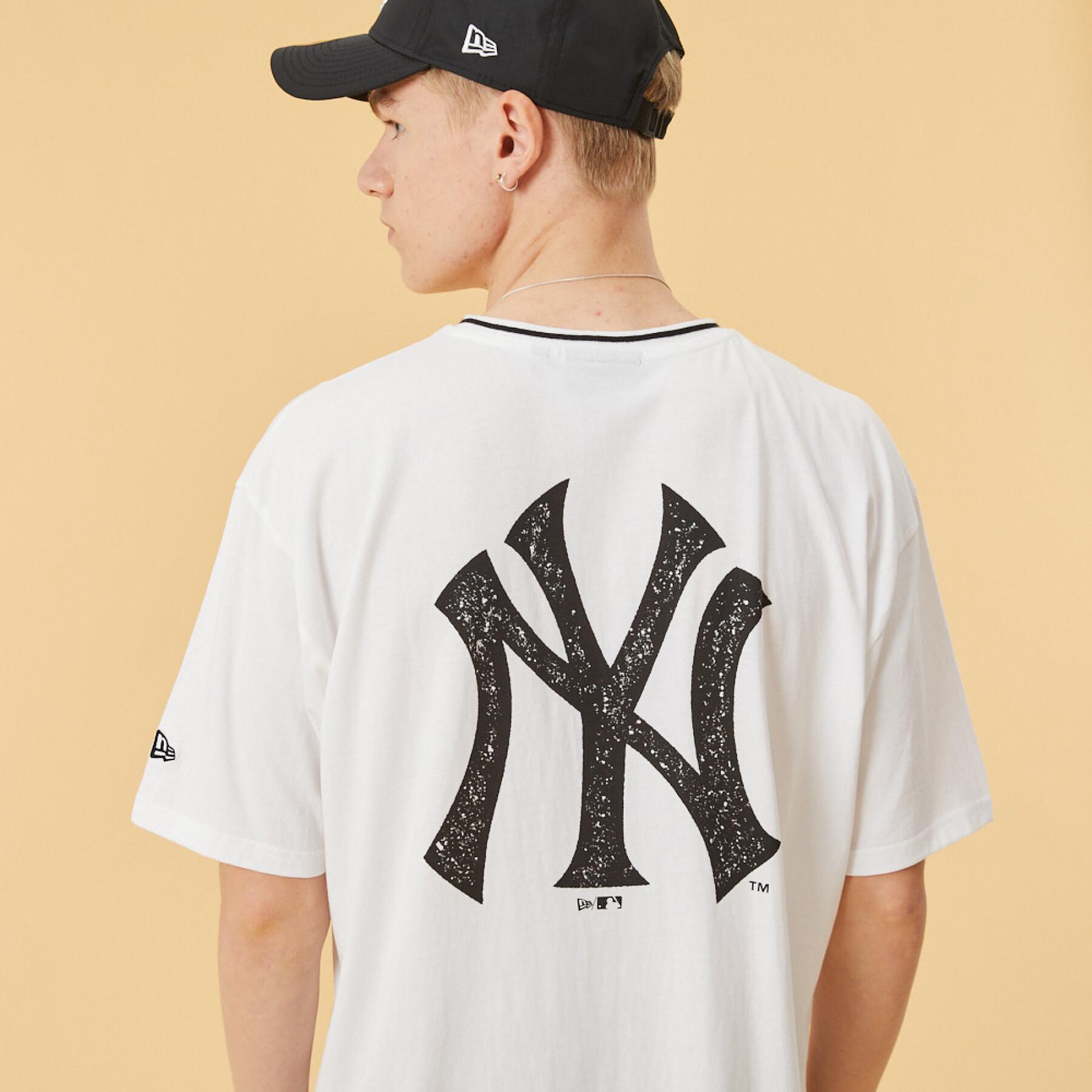 T-shirt med överdimensionerad storlek New York Yankees