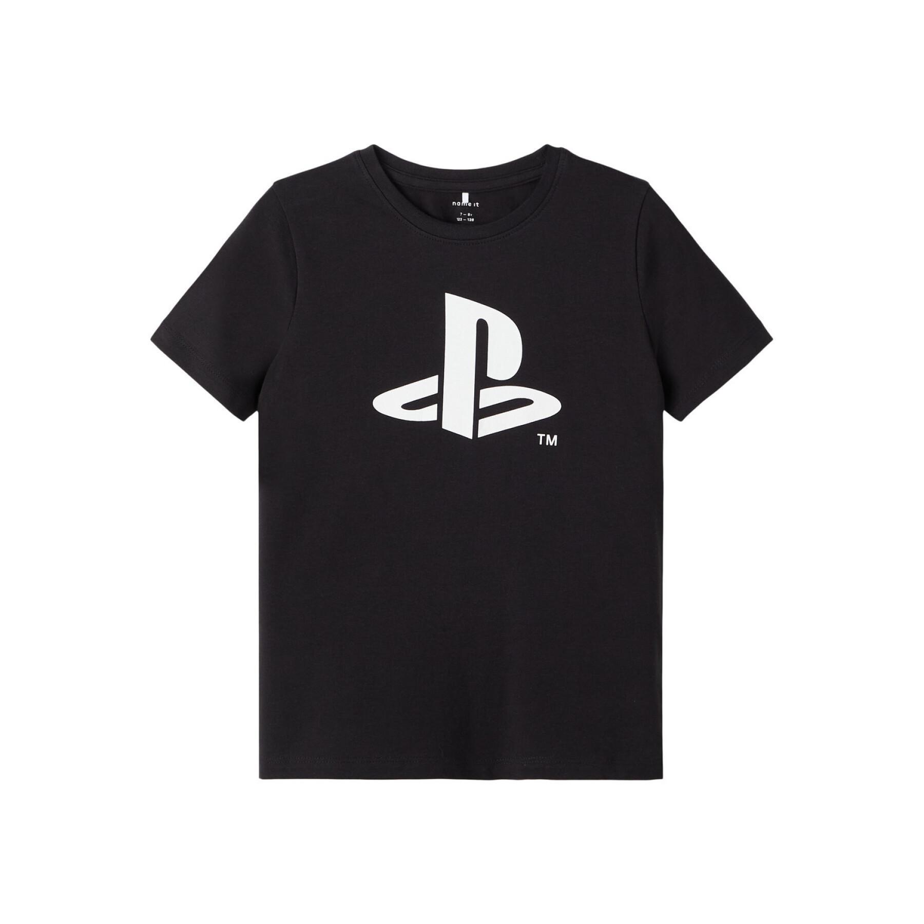 T-shirt för barn Name it Playstation Osman bfu