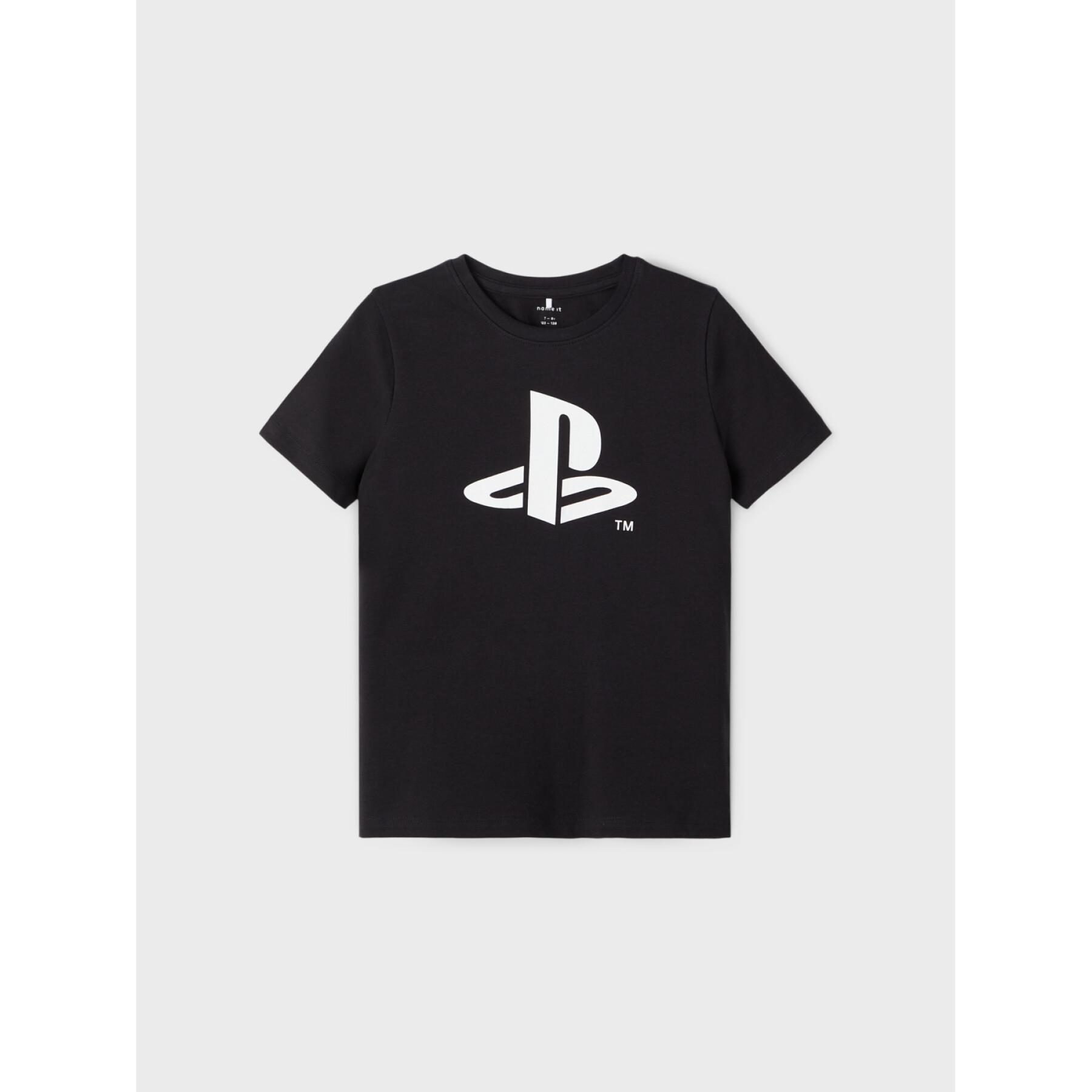 T-shirt för barn Name it Playstation Osman bfu