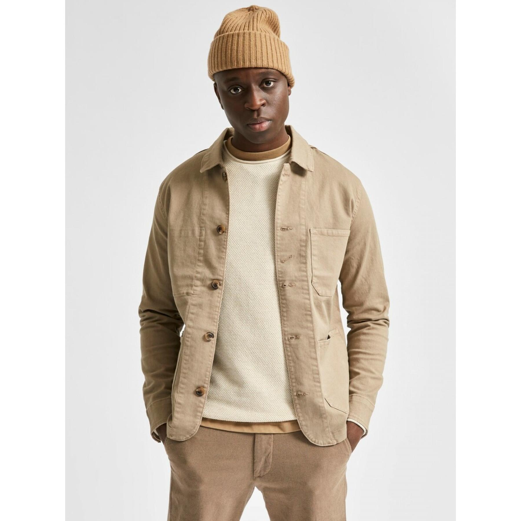 Jumper Selected Rocky col rond