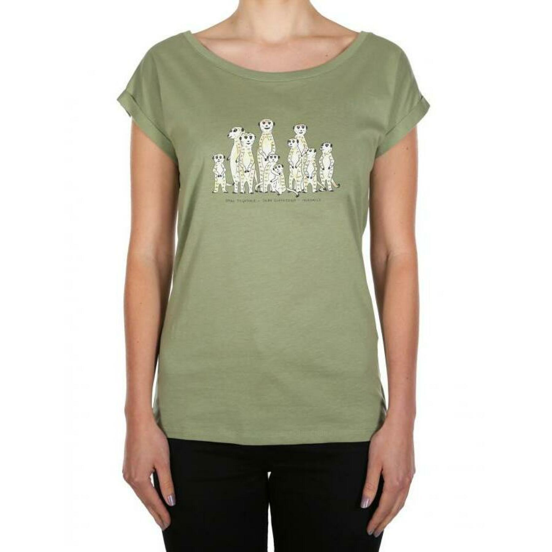 Meerkat T-shirt för kvinnor Iriedaily
