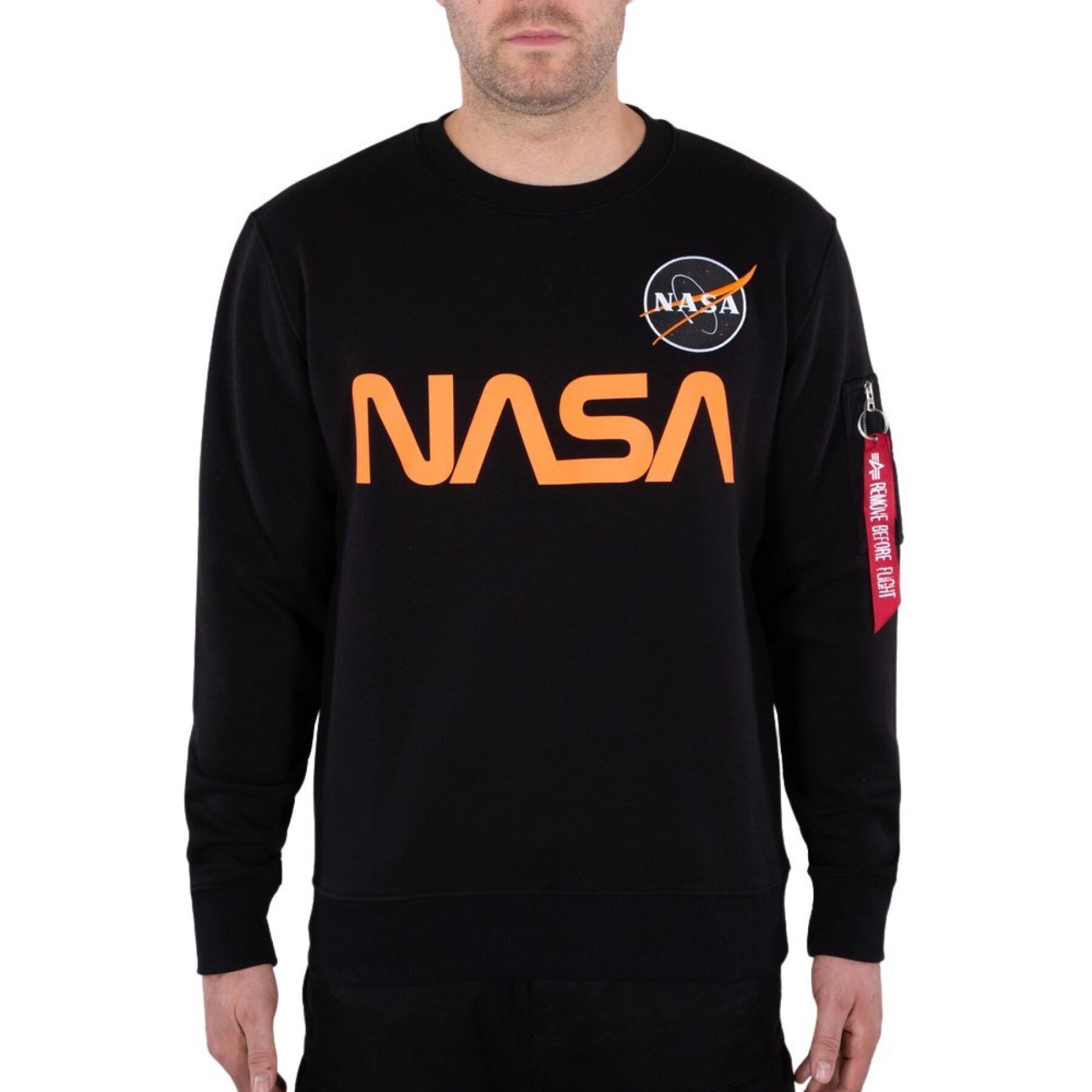 Sweatshirt med reflexer Alpha Industries NASA