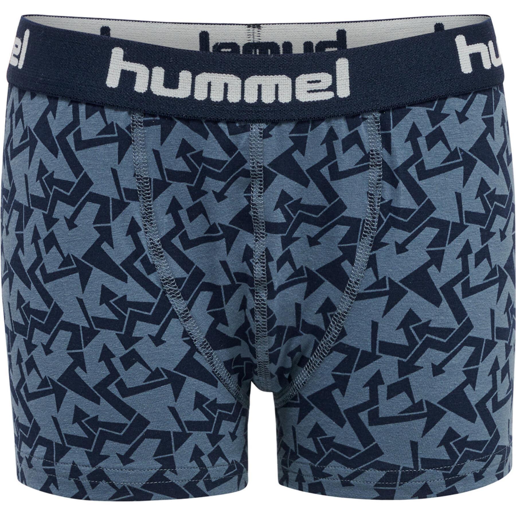 Set med 2 boxershorts för pojkar Hummel hmlnolan