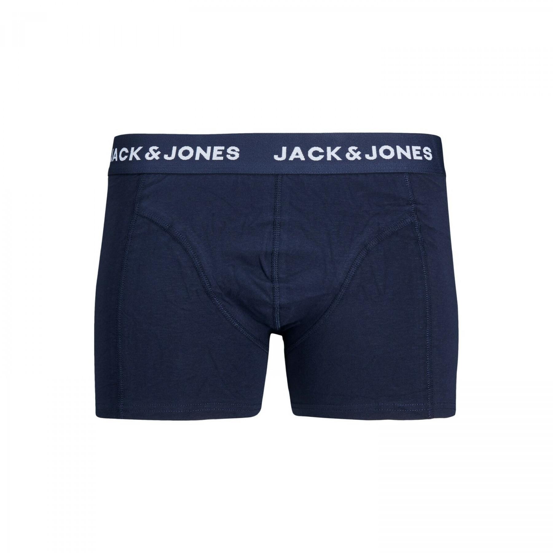 Förpackning med 5 boxershorts Jack & Jones friday