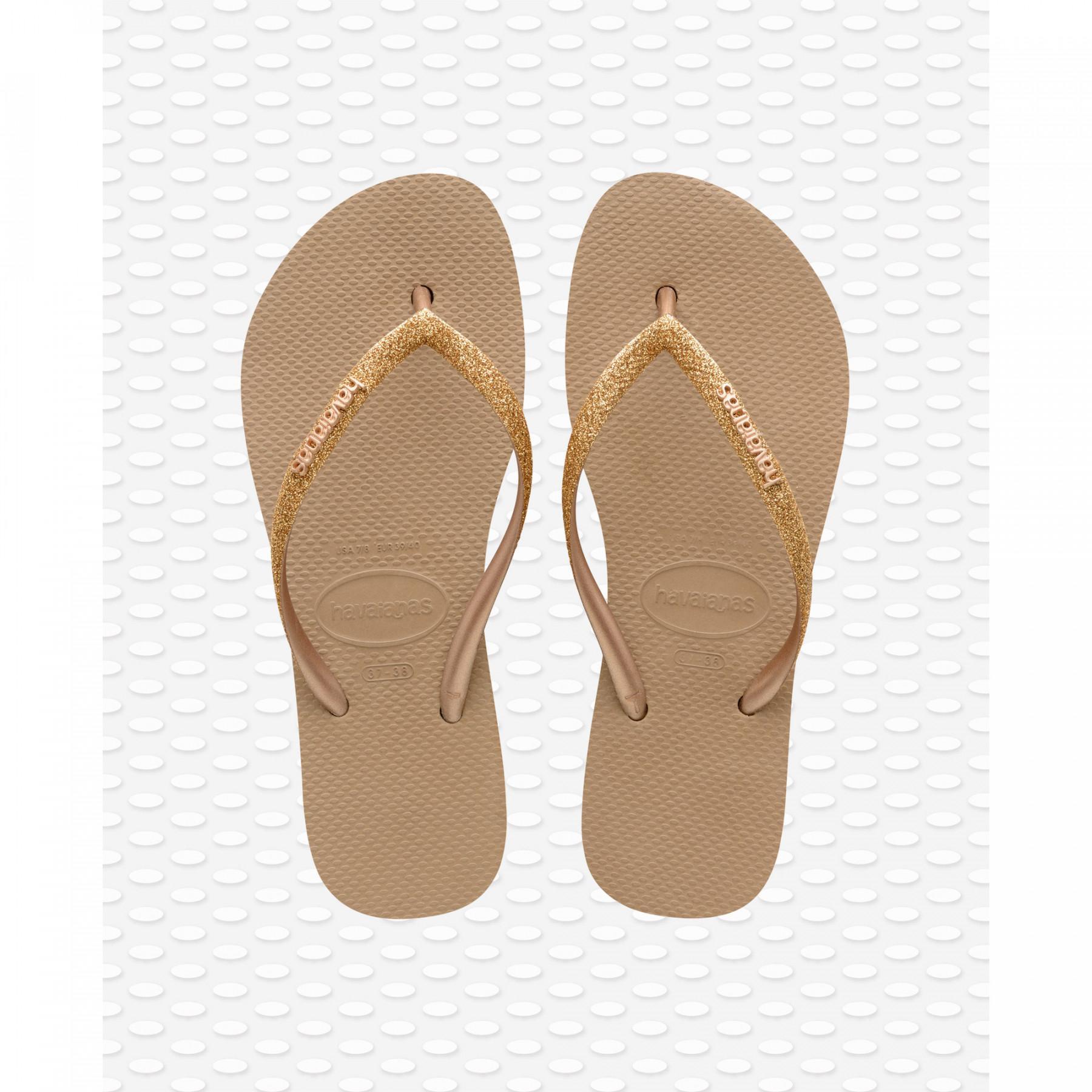 Flip-flops för kvinnor Havaianas Slim Flatform Glitter