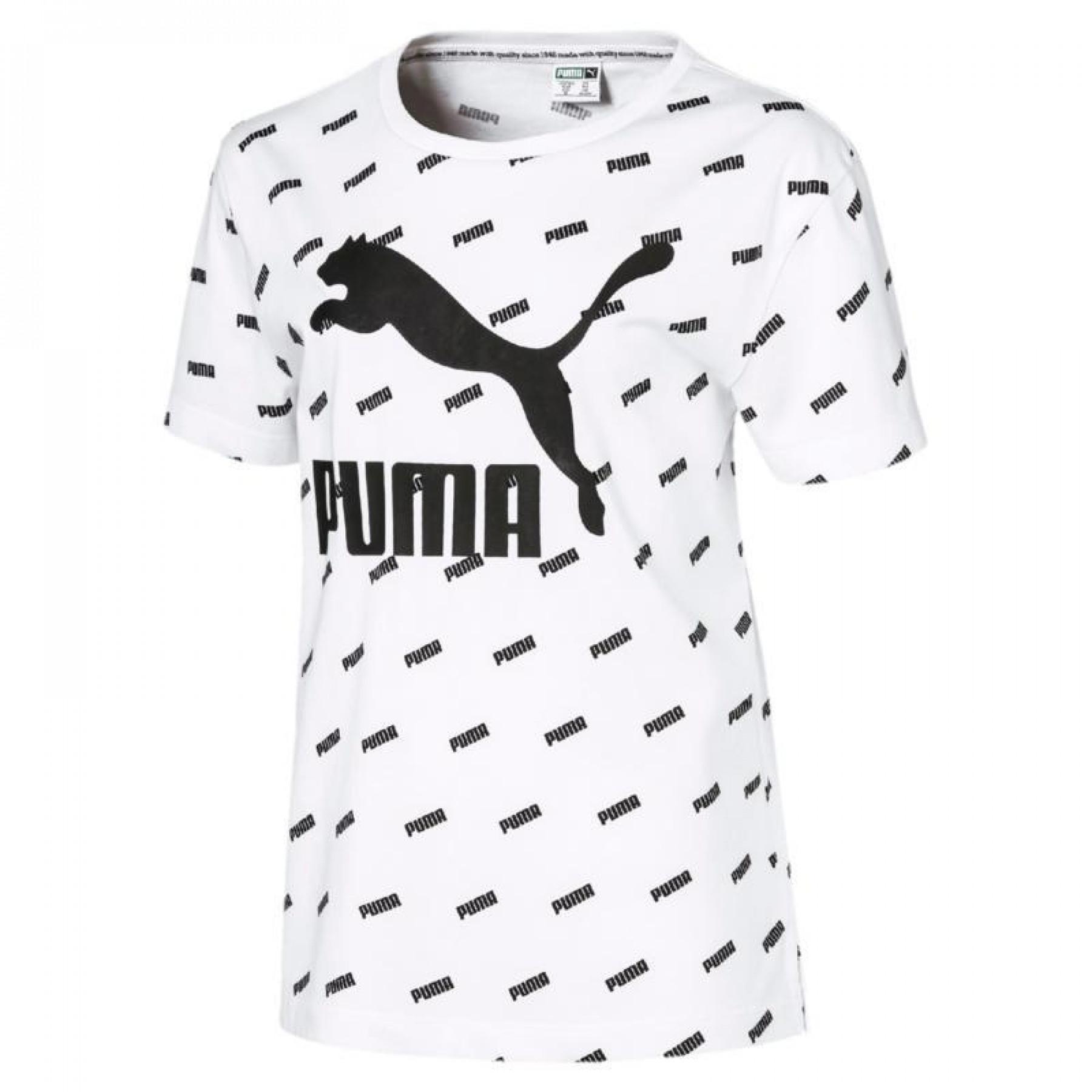 T-shirt för barn Puma logo Graphic