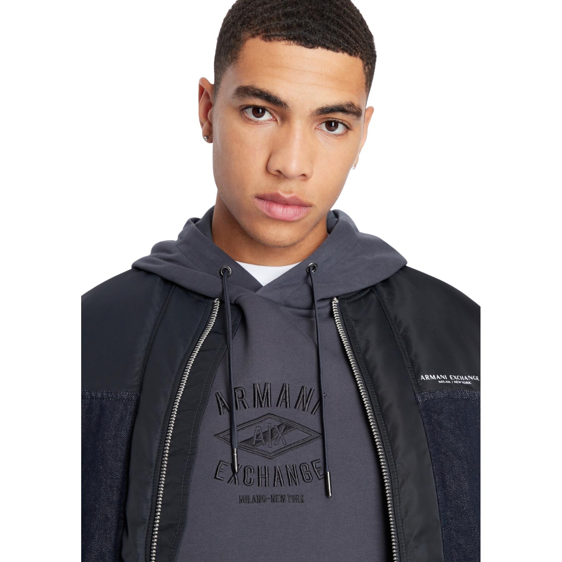 Sweatshirt med huva Armani Exchange