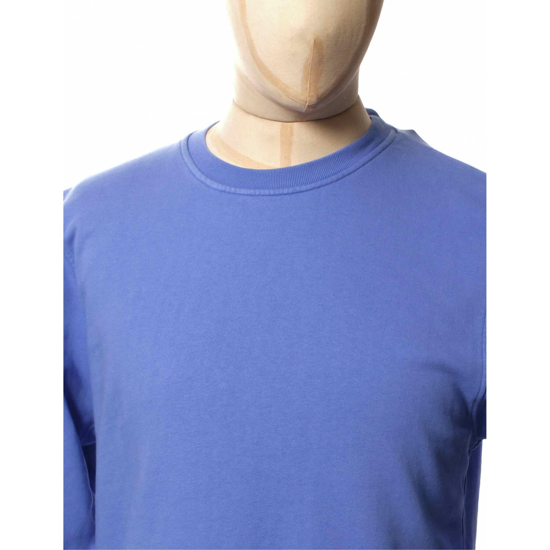 Sweatshirt med rund halsringning Colorful Standard Classic Organic sky blue