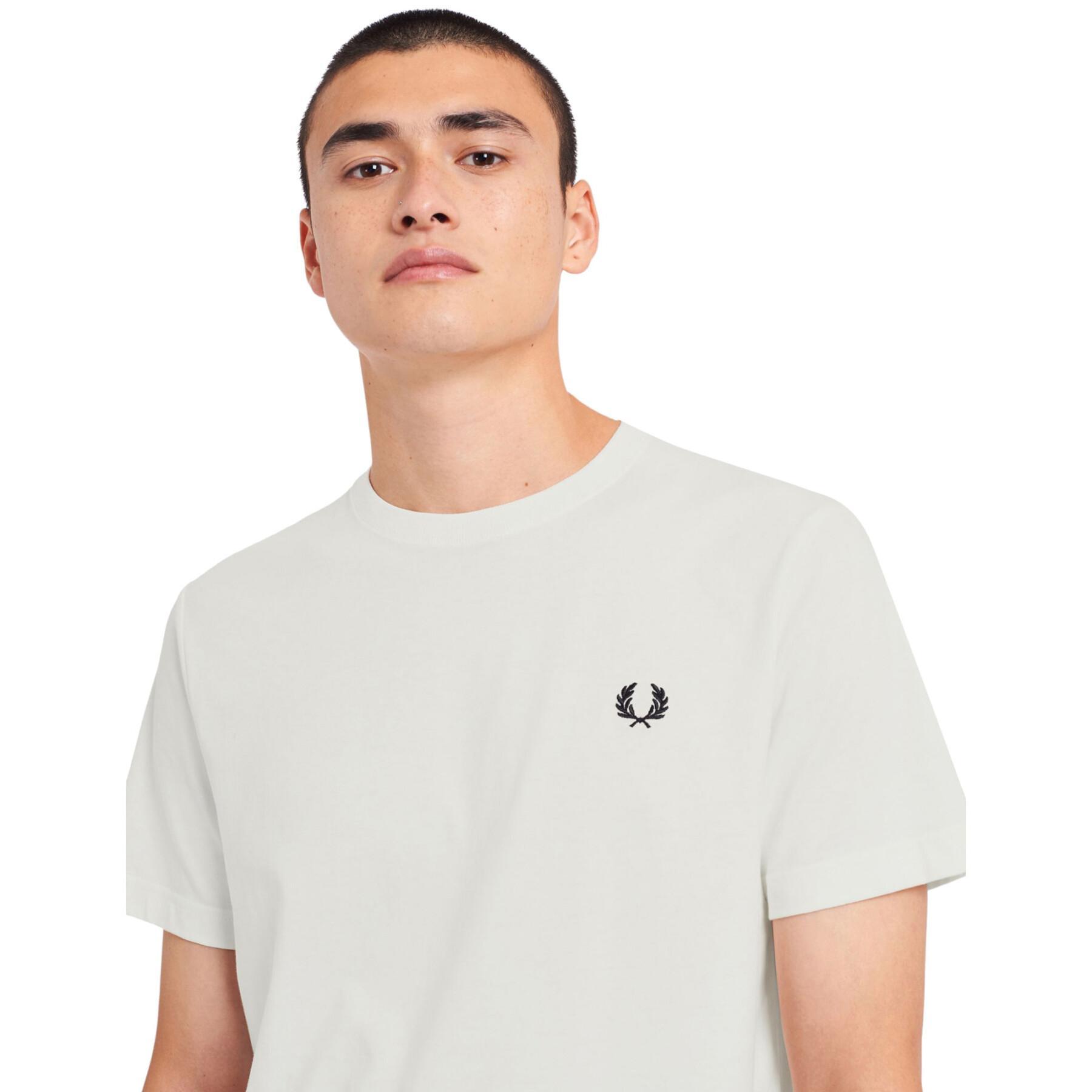 T-shirt med rund halsringning Fred Perry