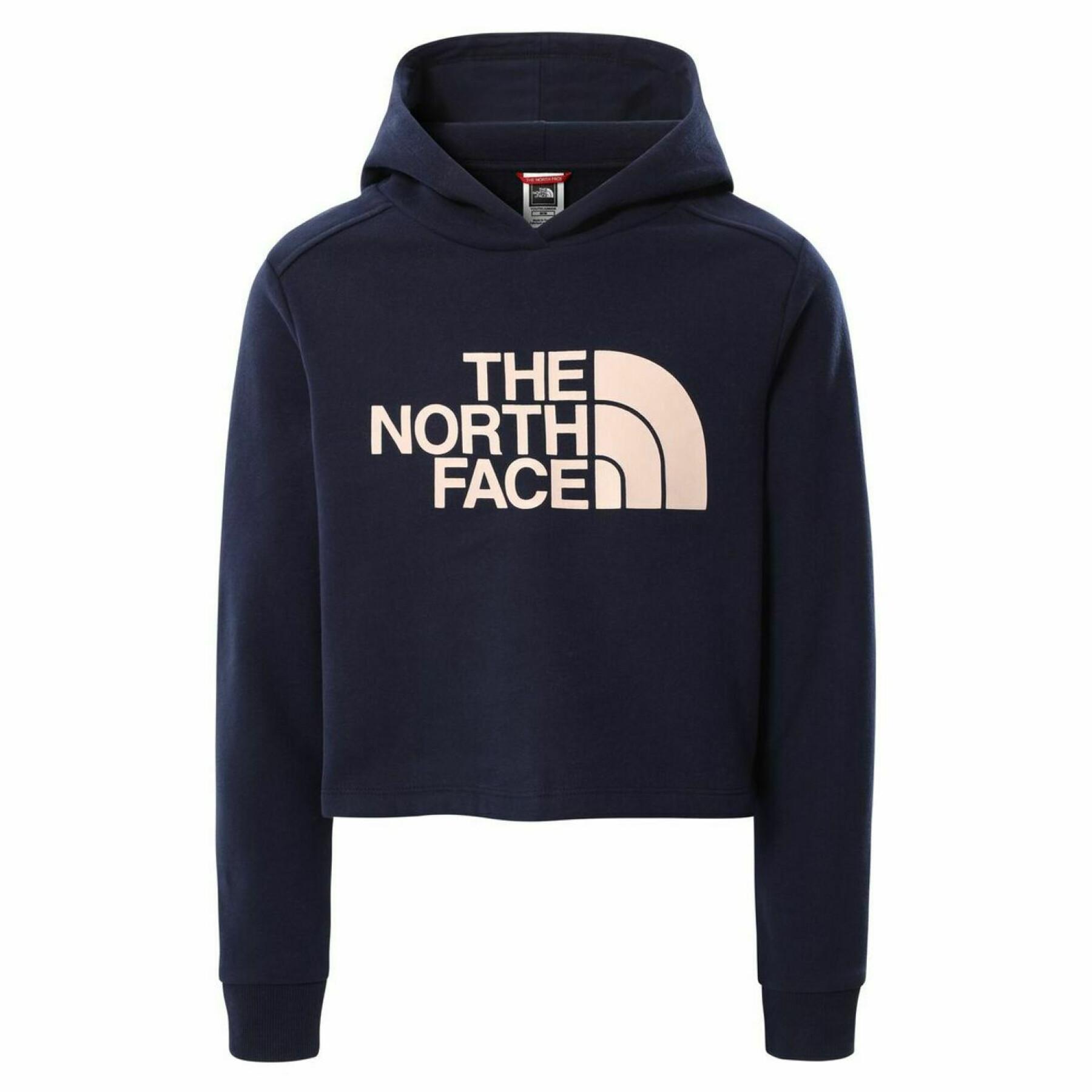 Croptop-tröja för flickor The North Face Coton