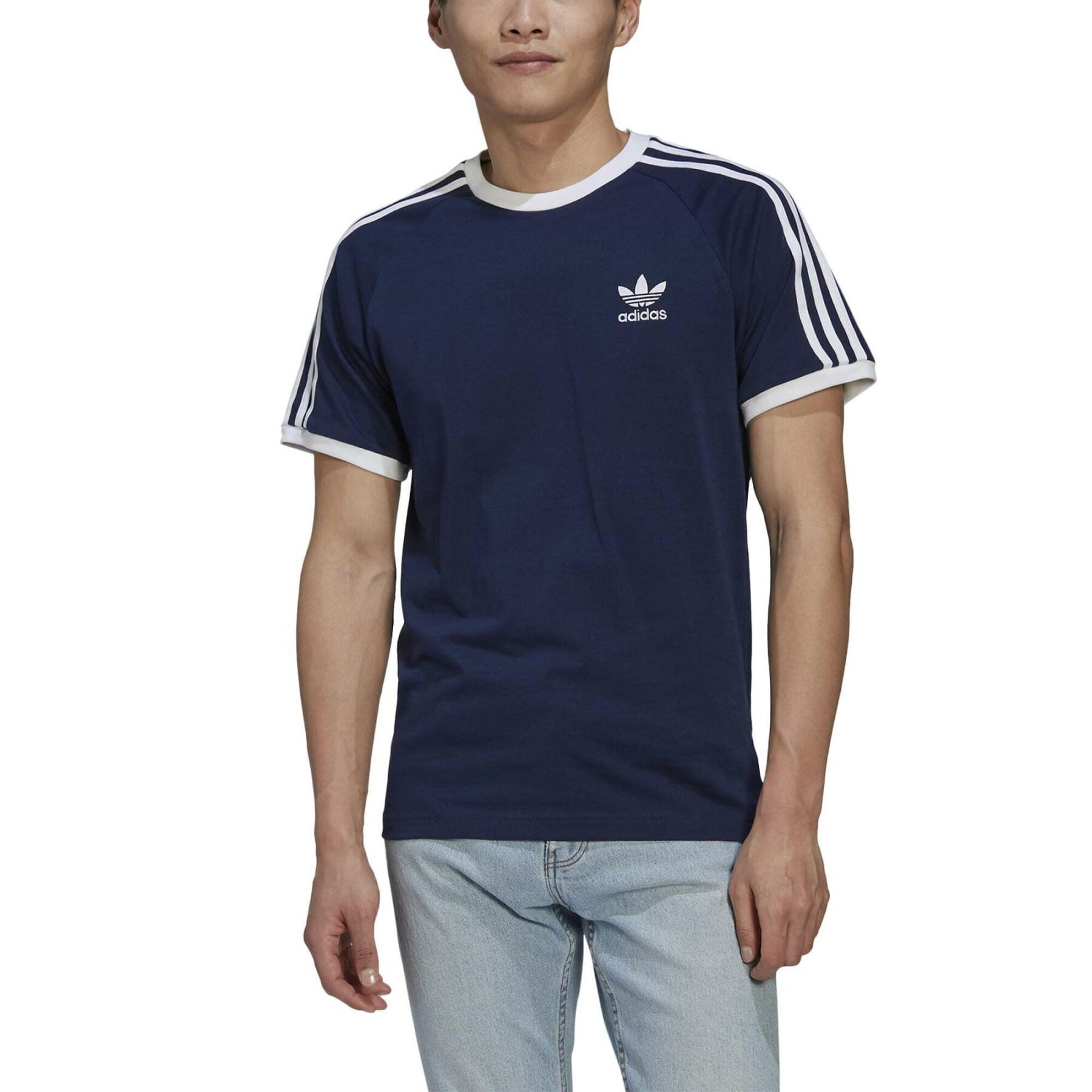 T-shirt med 3 ränder adidas Originals Adicolor Classics