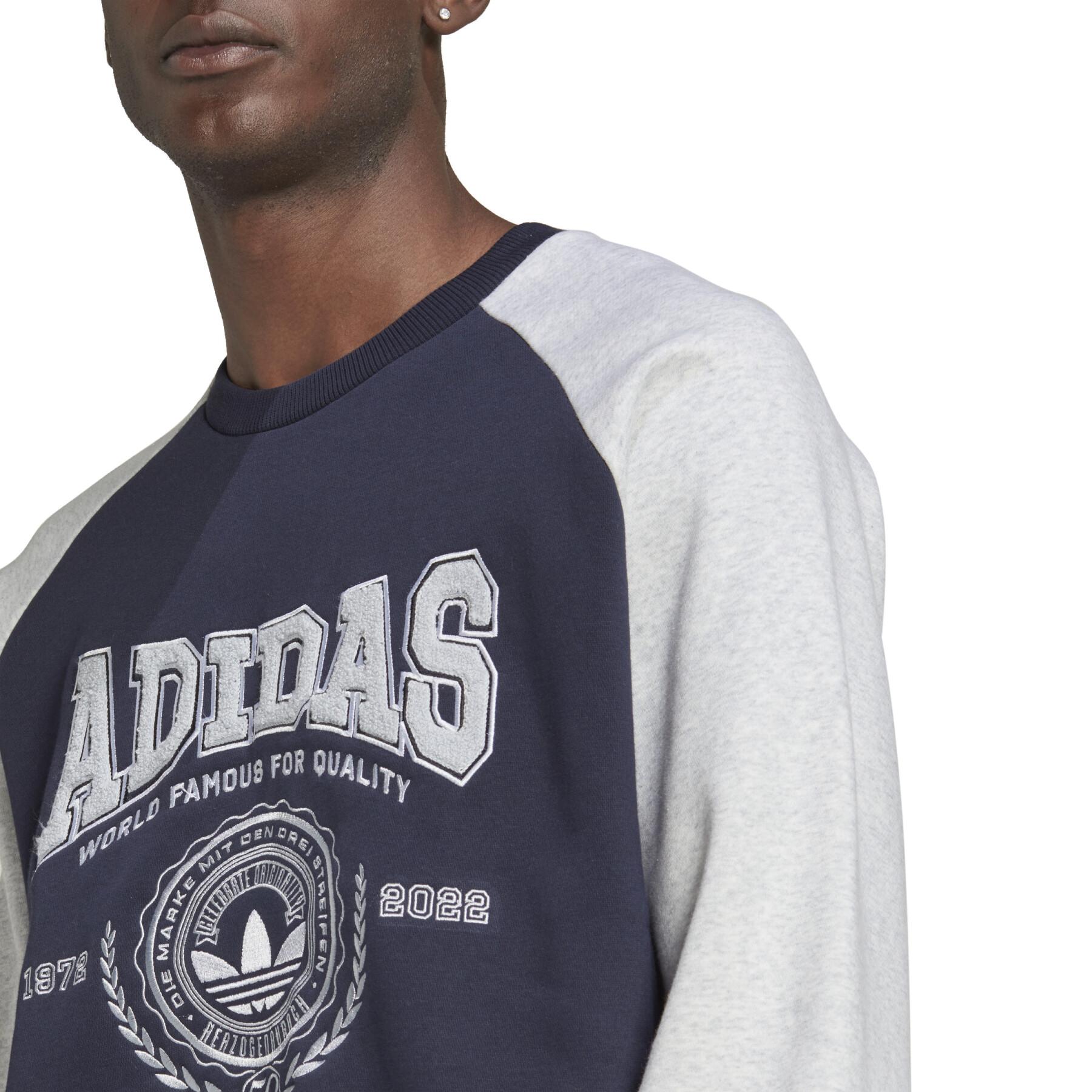 Sweatshirt med rund halsringning adidas Originals Varsity