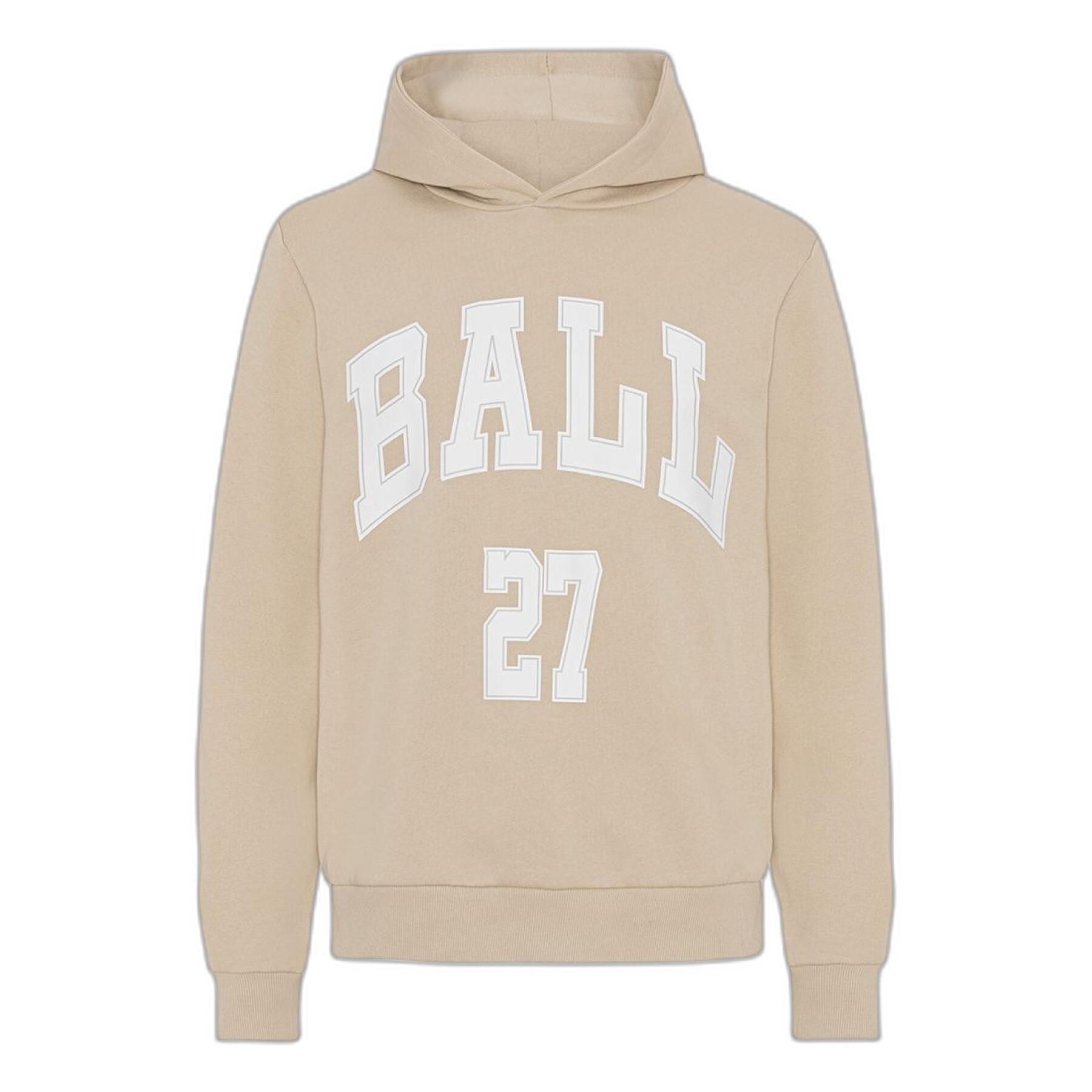 Sweatshirt med huva Ball V. James