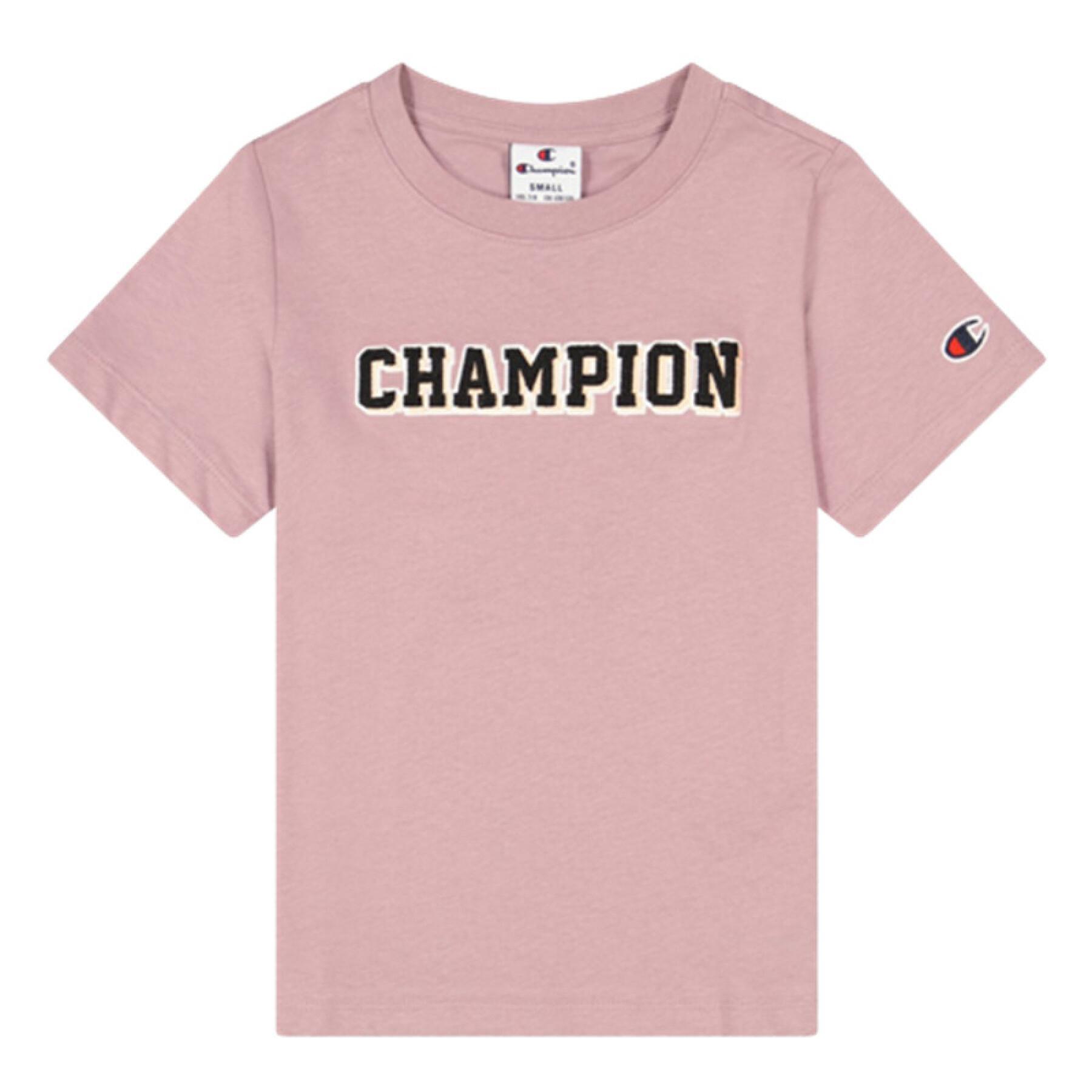 T-shirt för flickor Champion Rochester College of Colors