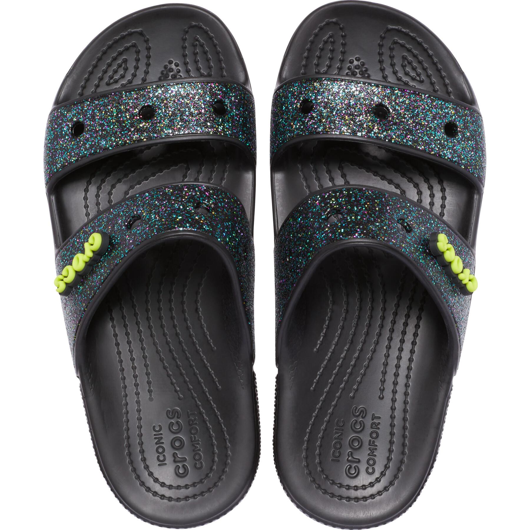 Sandaler Crocs Classic Glitter