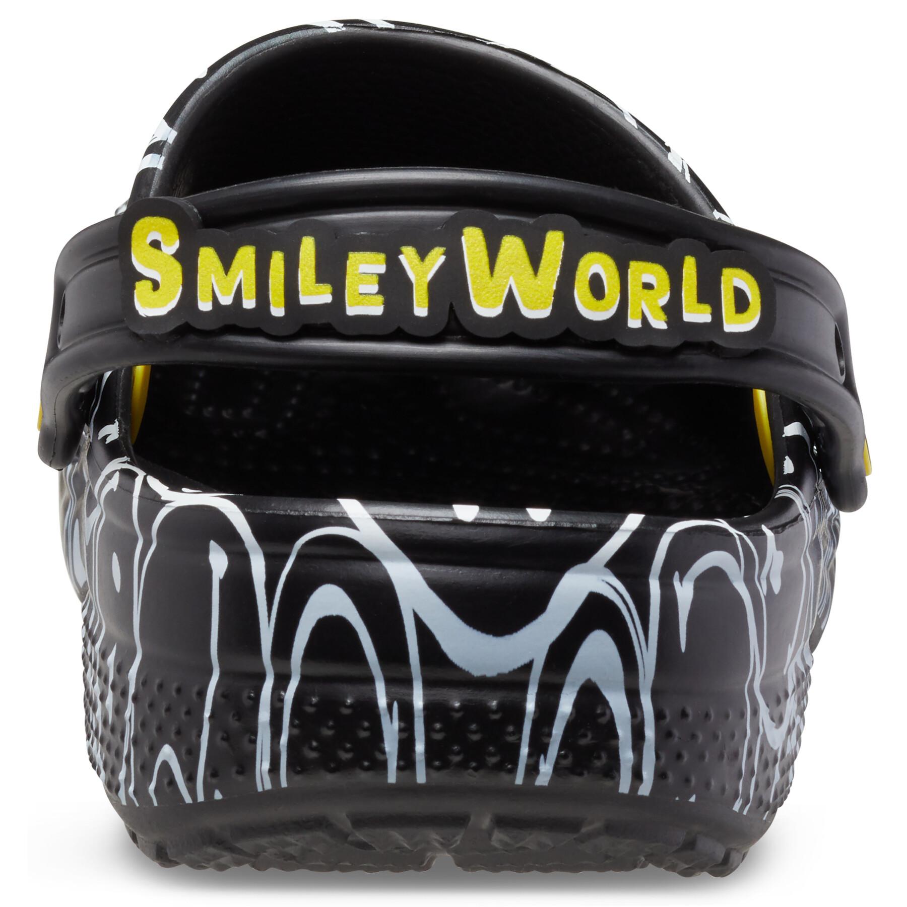Träskor Crocs Classic Smiley World Charm
