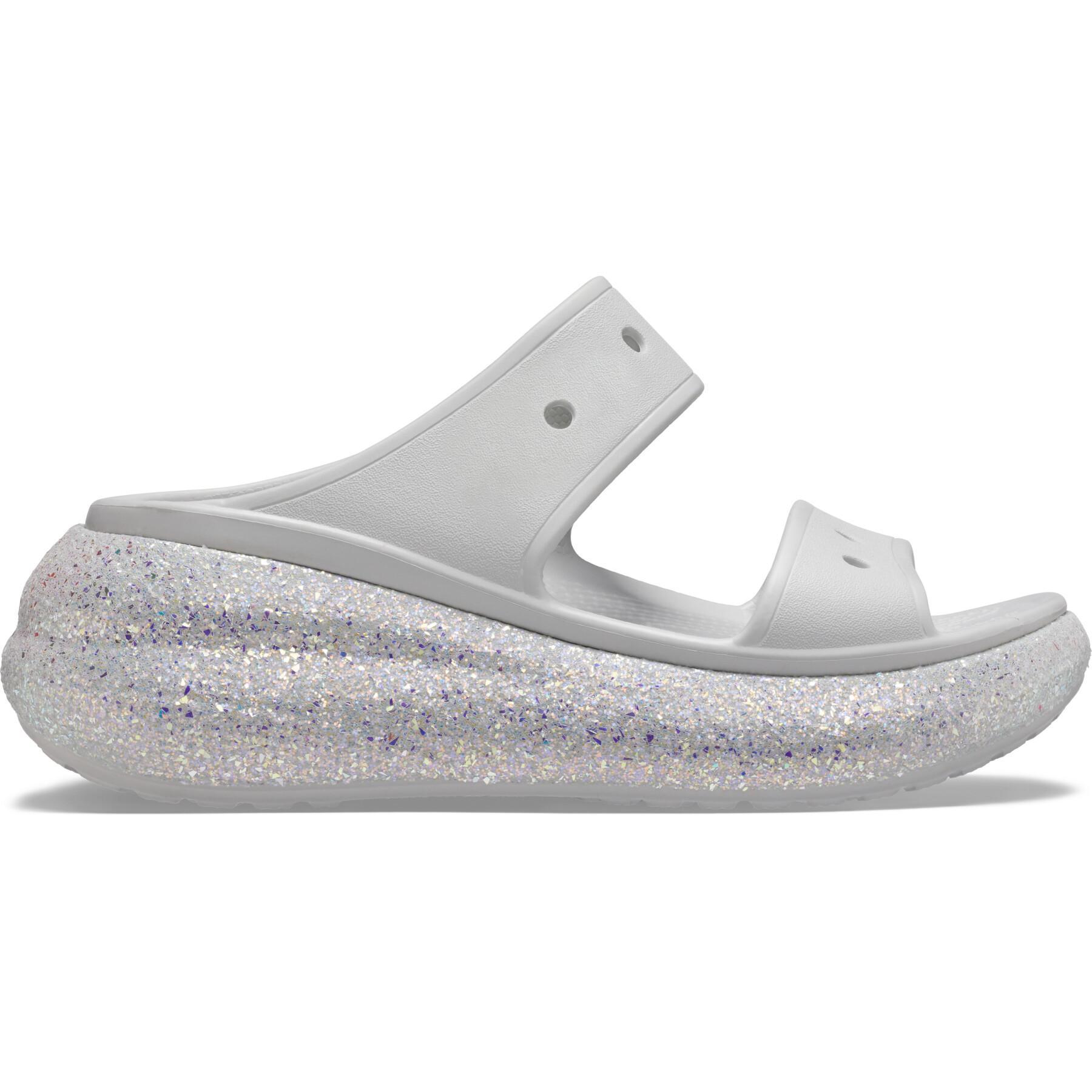 Sandaler för barn Crocs Crush Glitter