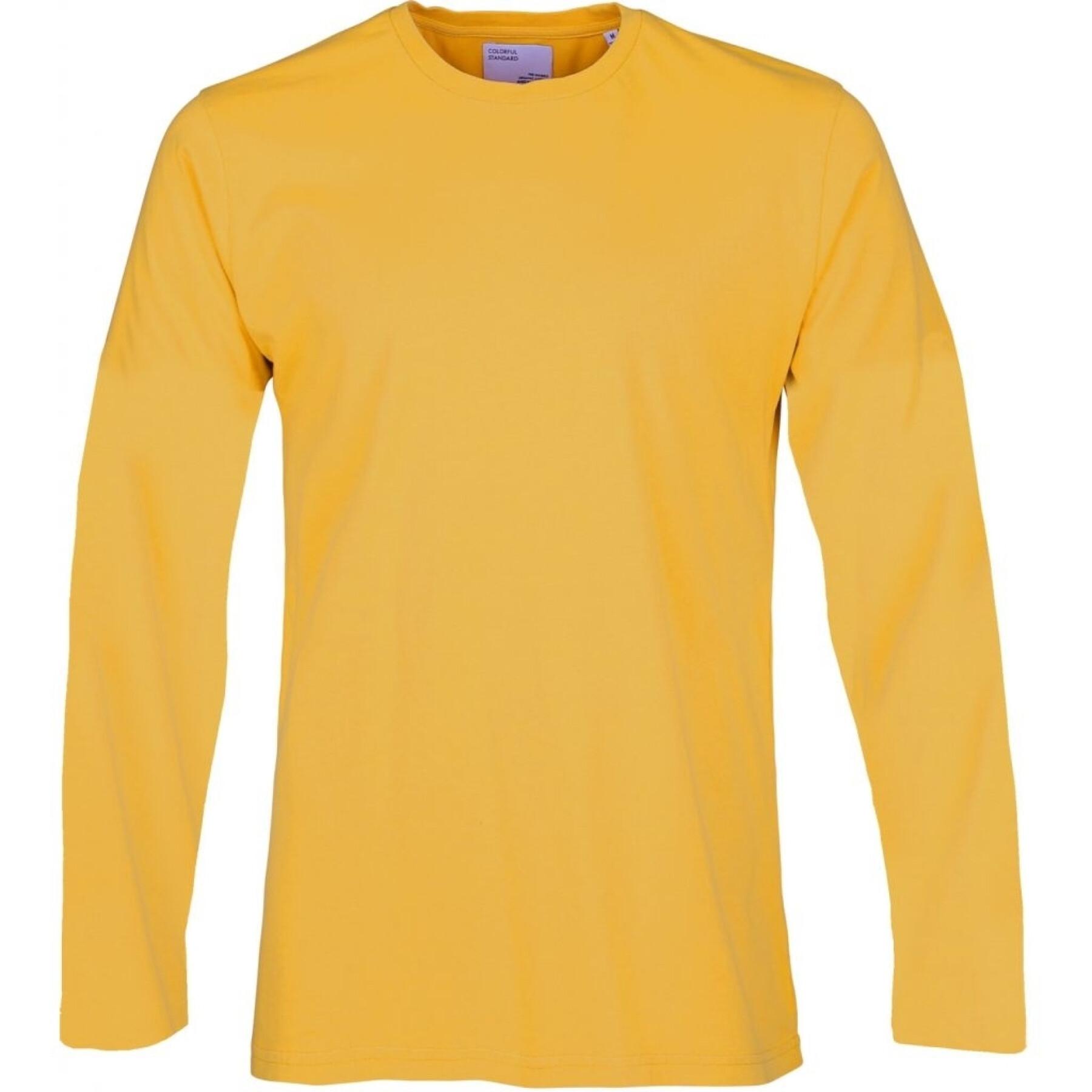 Långärmad T-shirt Colorful Standard Classic Organic burned yellow
