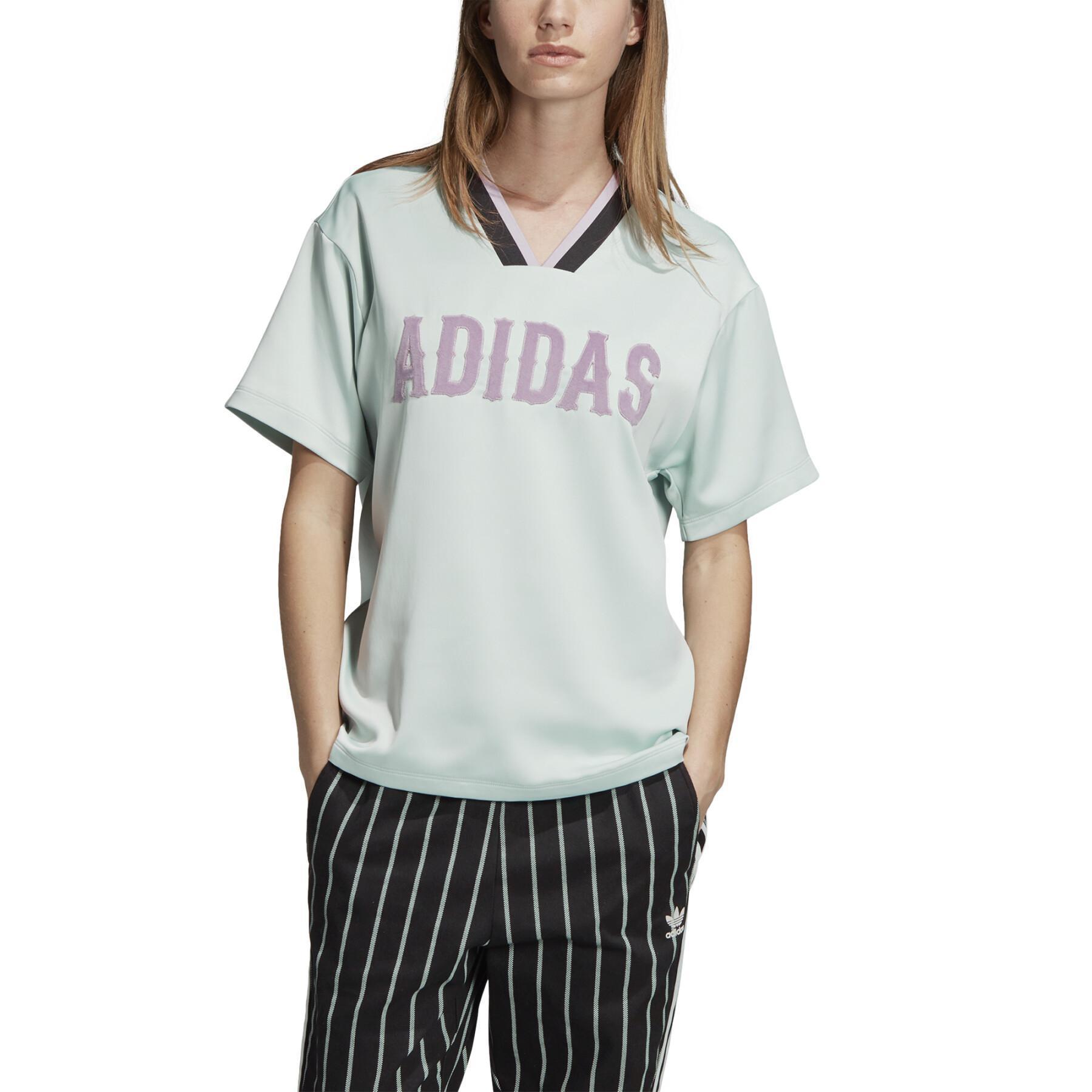 T-shirt för kvinnor adidas Boyfriend Baseball