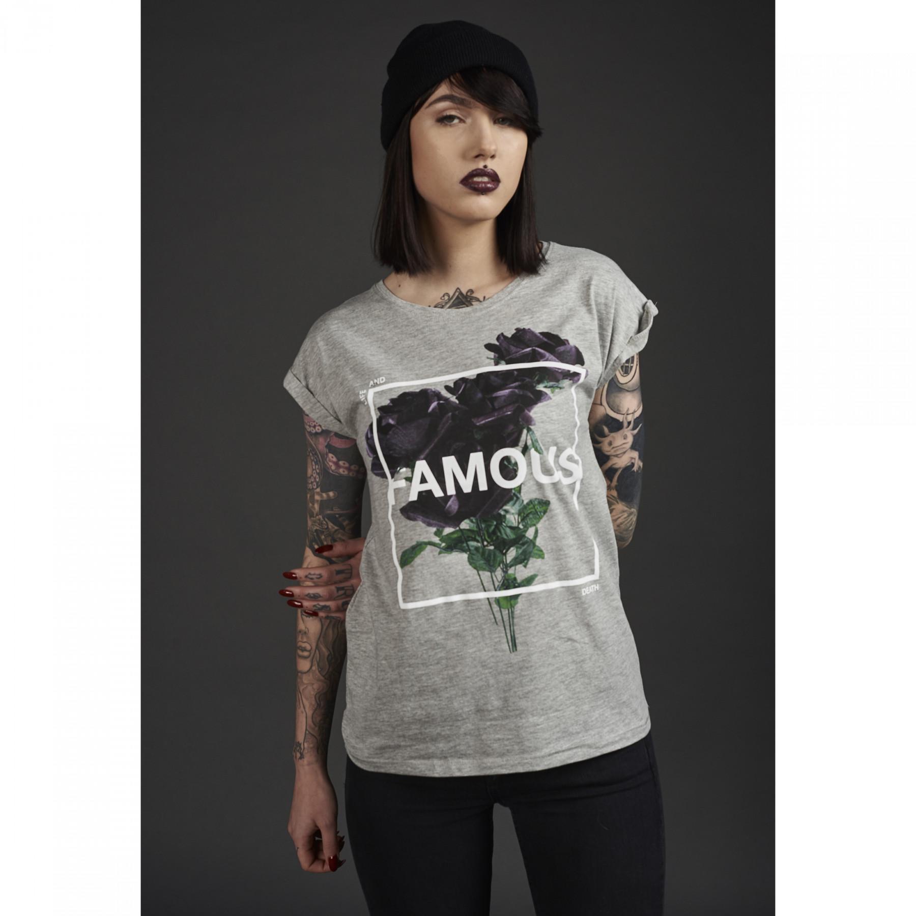 T-shirt för kvinnor Famous Life and death