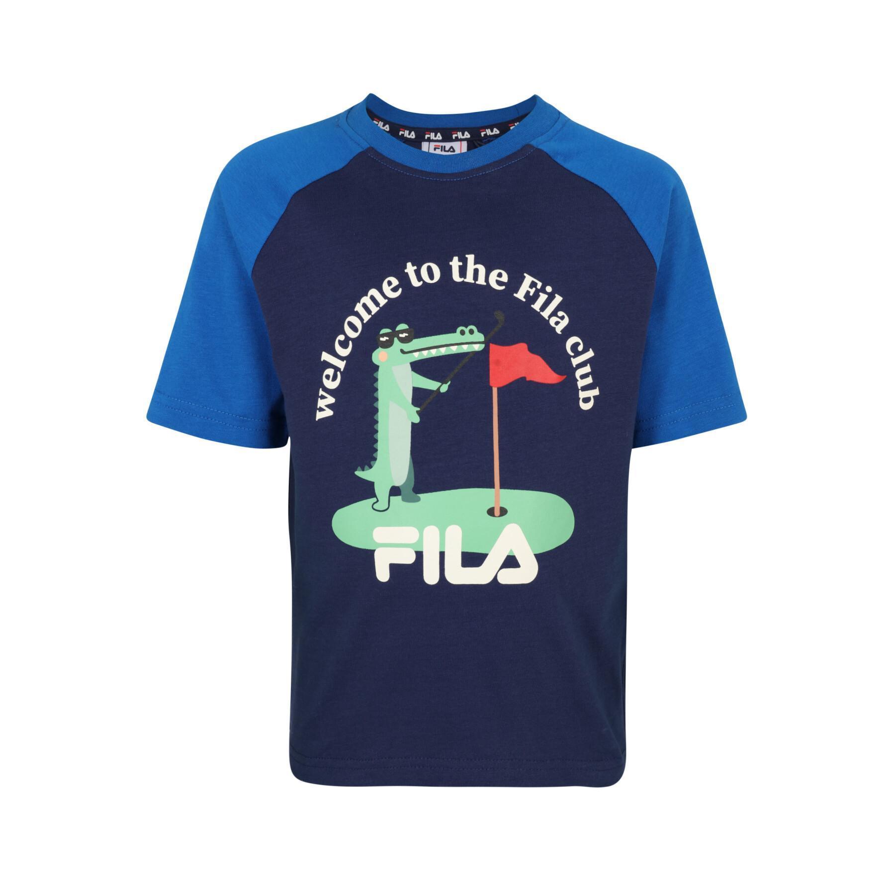 T-shirt för barn Fila Teschendorf