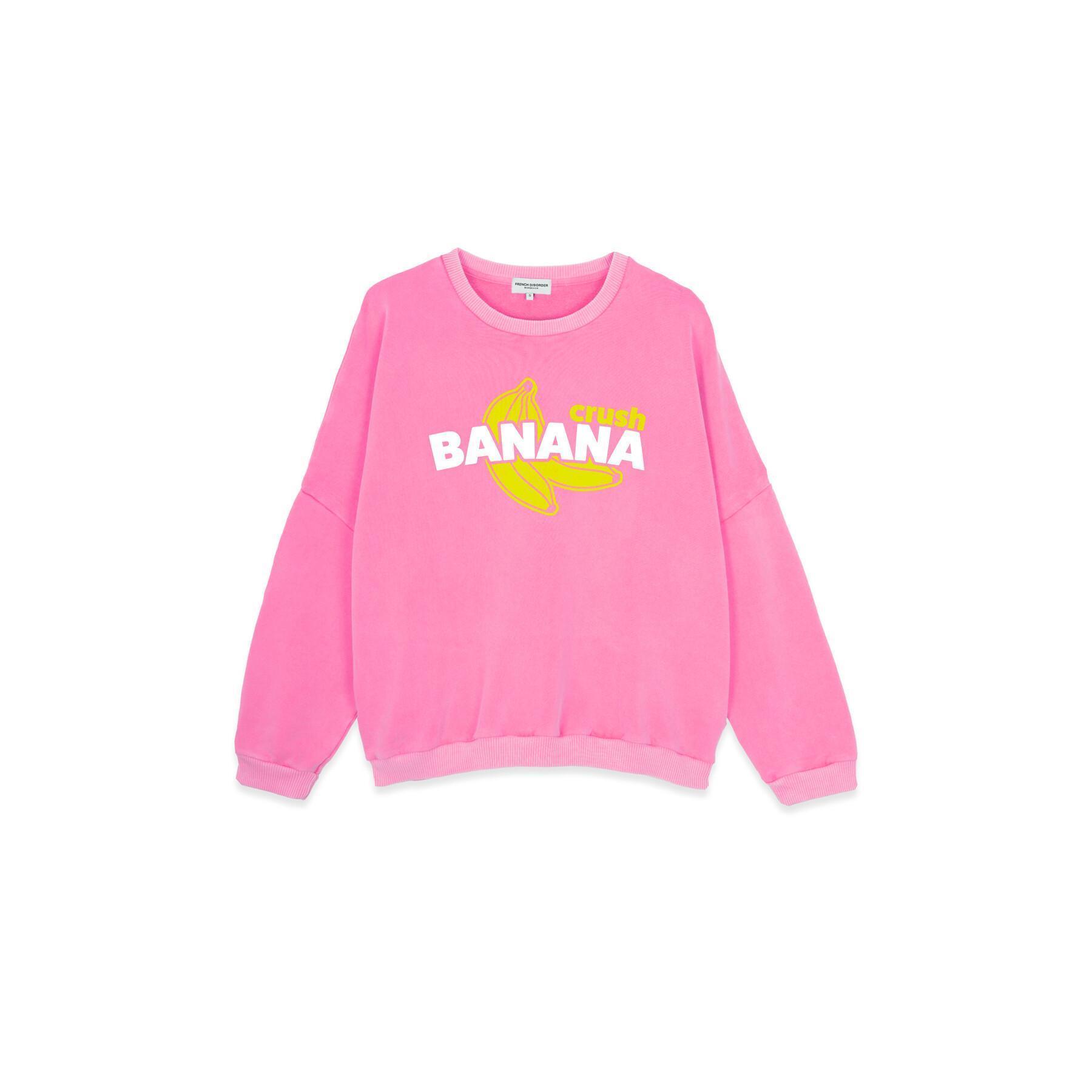 Sweatshirt för kvinnor French Disorder Banana