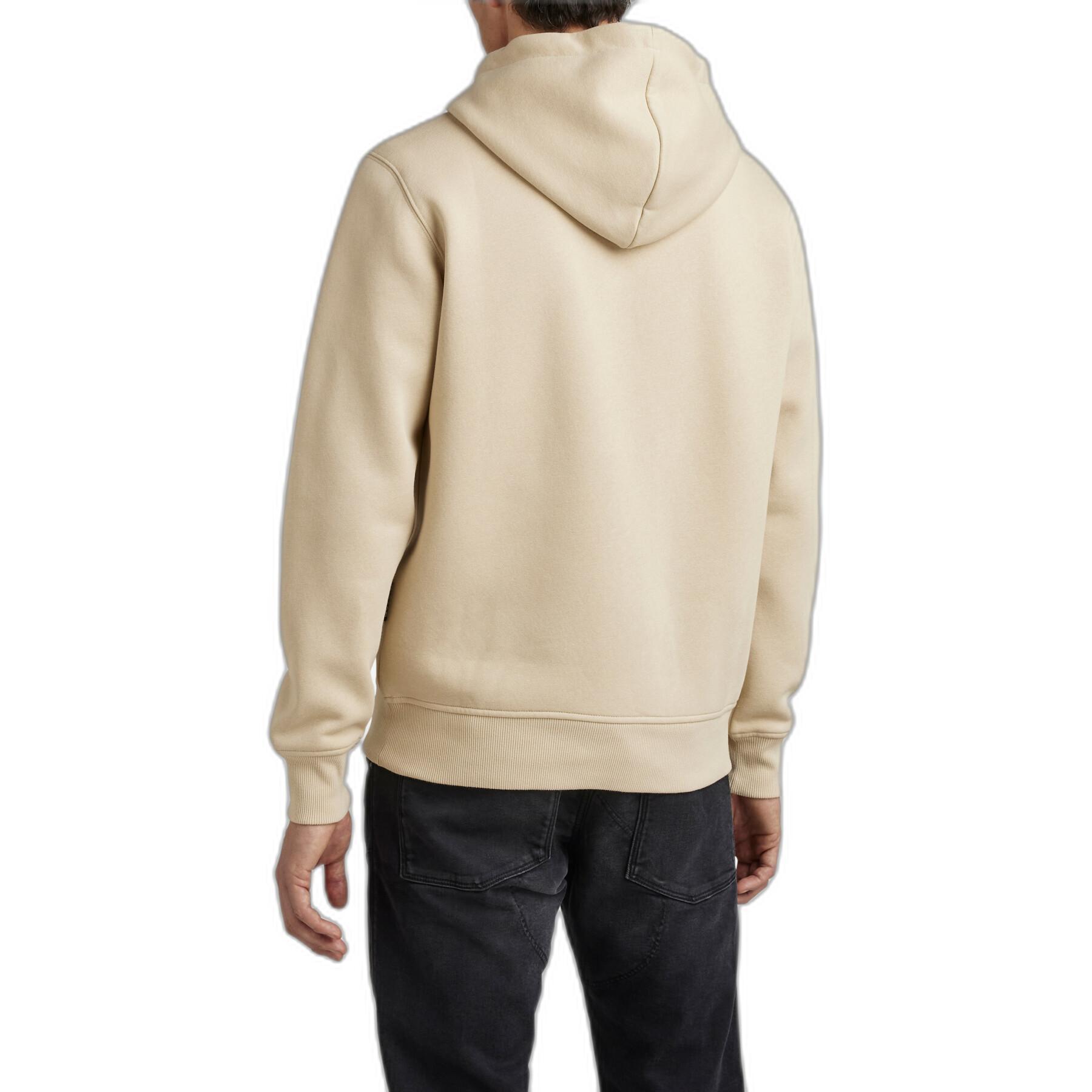 Sweatshirt med huva G-Star Multi layer originals