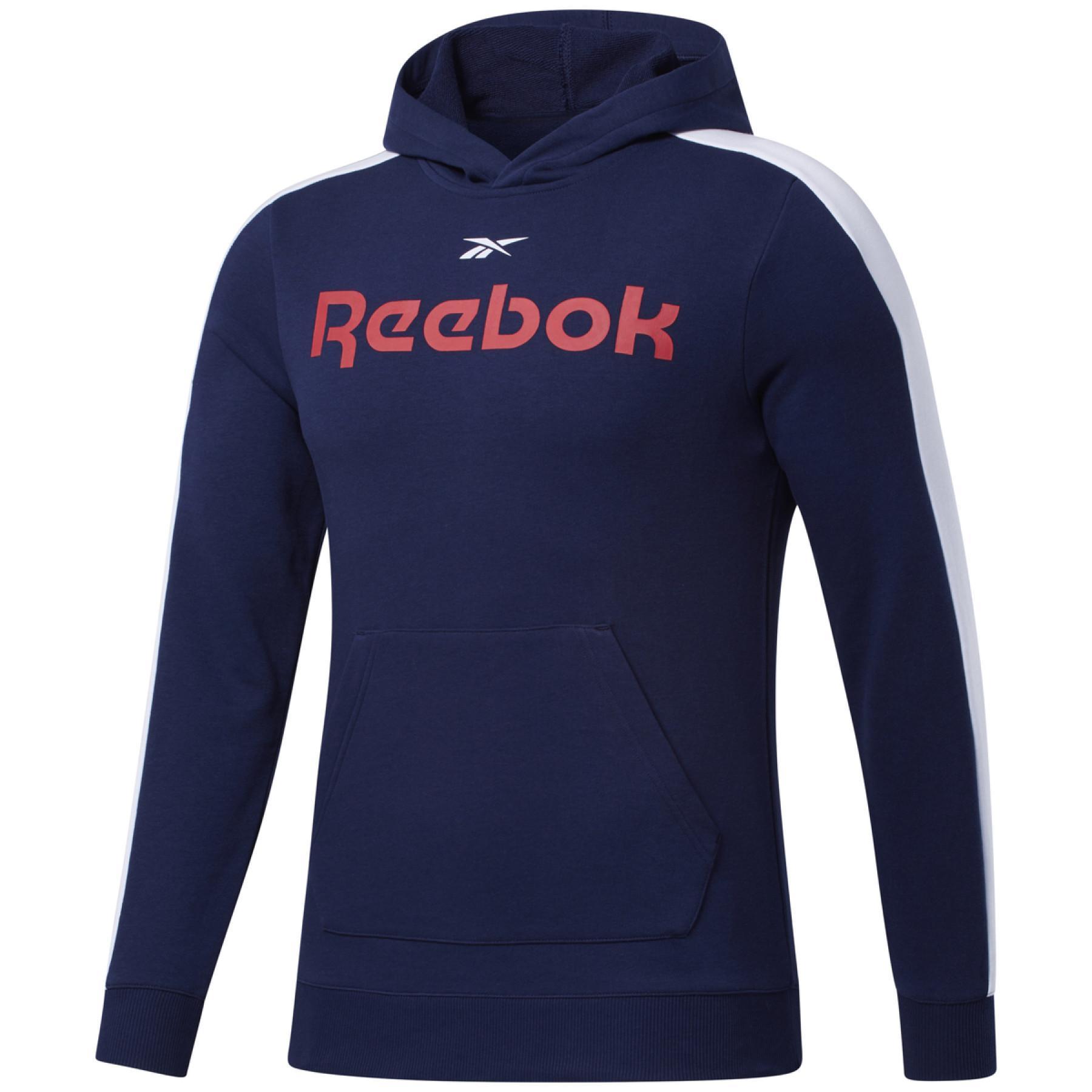 Sweatshirt med huva Reebok Training Essentials Linear Logo