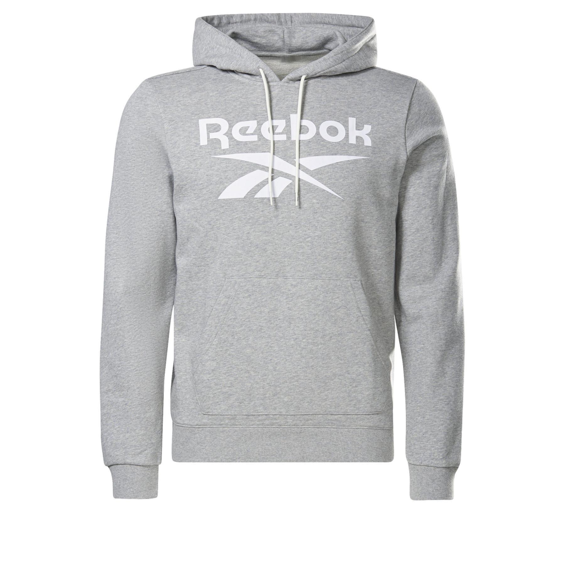Sweatshirt med huva Reebok Identity Big Logo