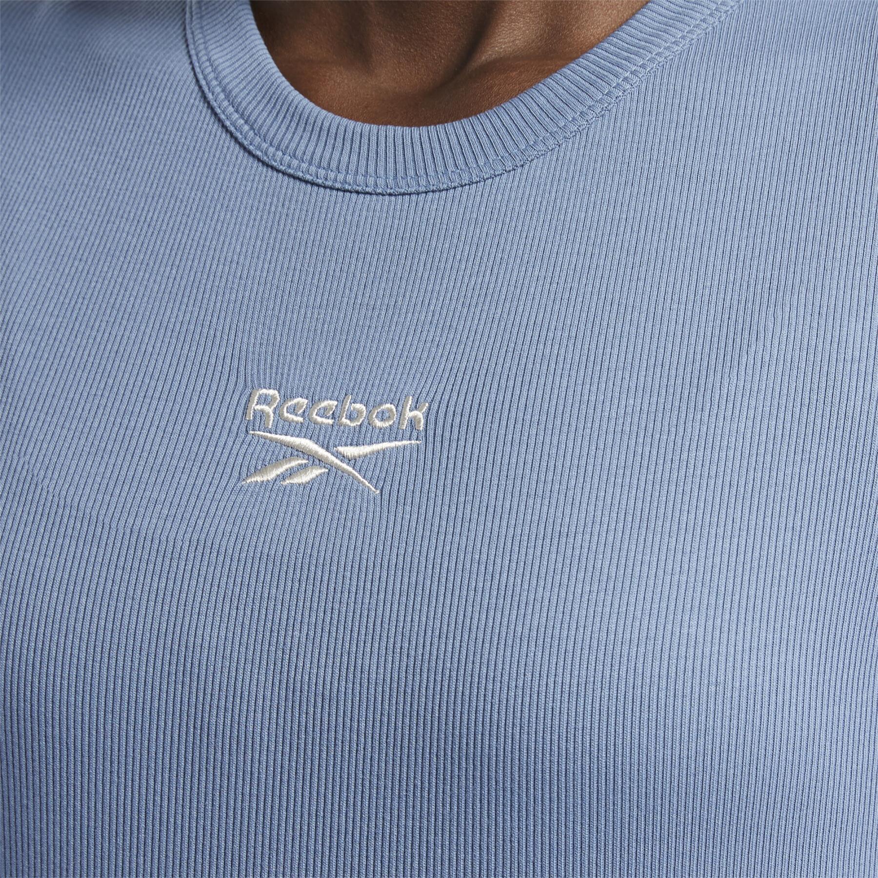 T-shirt för kvinnor Reebok côtelé