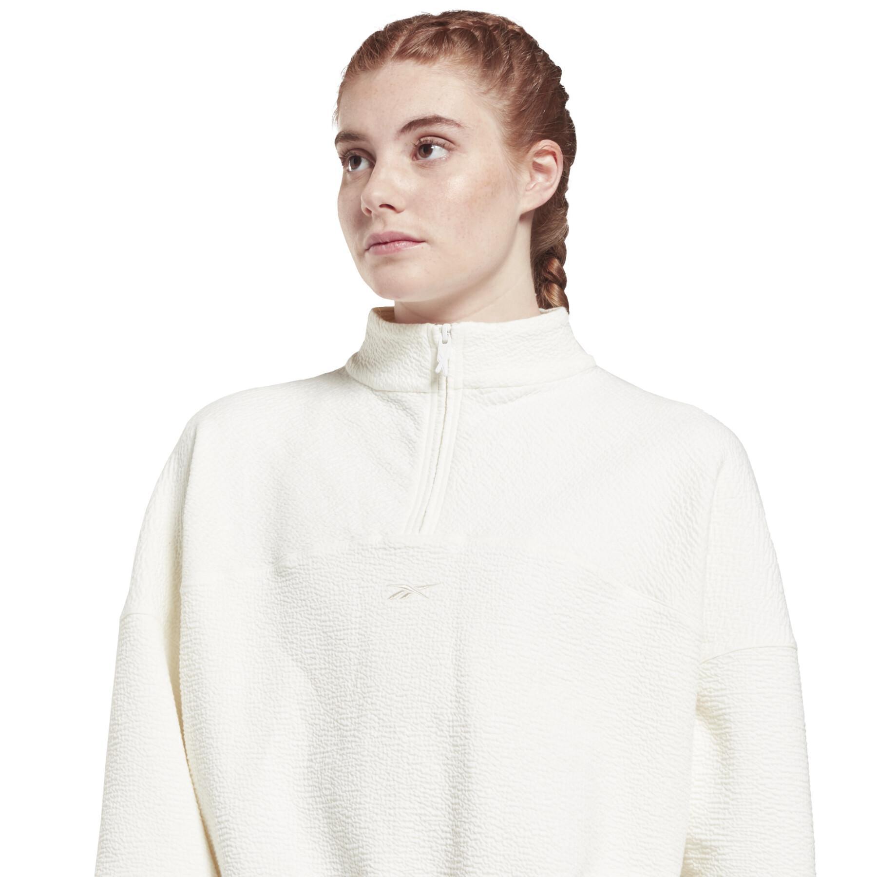 Sweatshirt för kvinnor Reebok Fashion Cover-Up