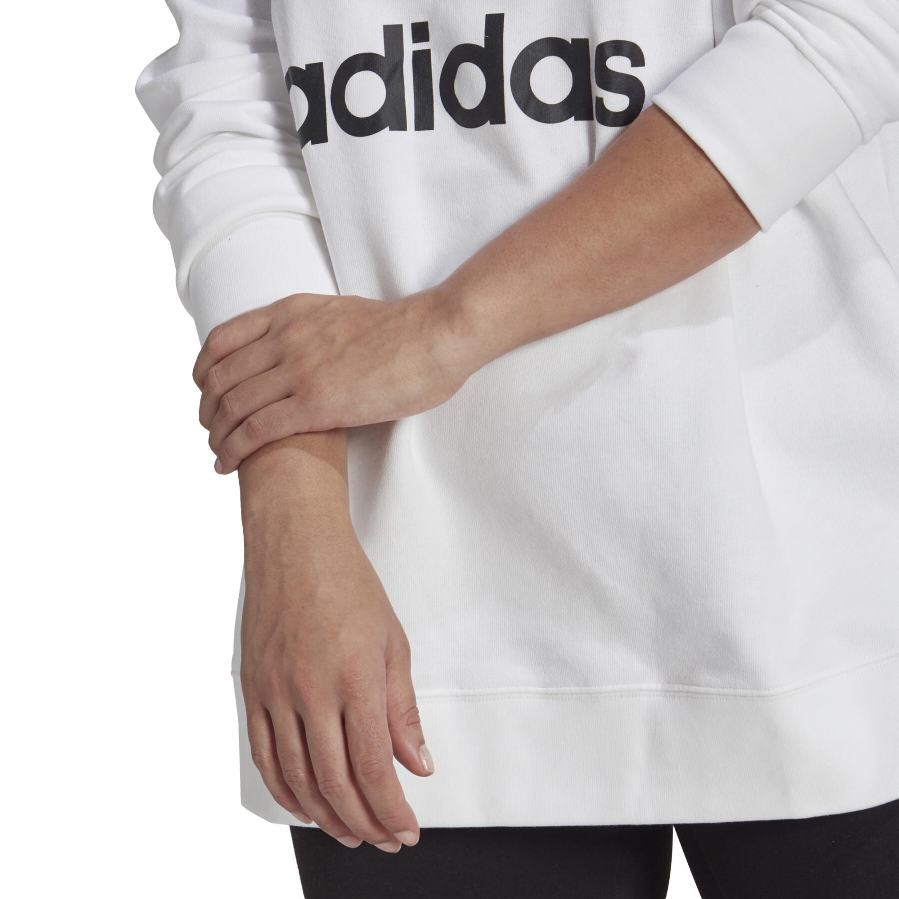Sweatshirt i stor storlek kvinna adidas Originals Trefoil