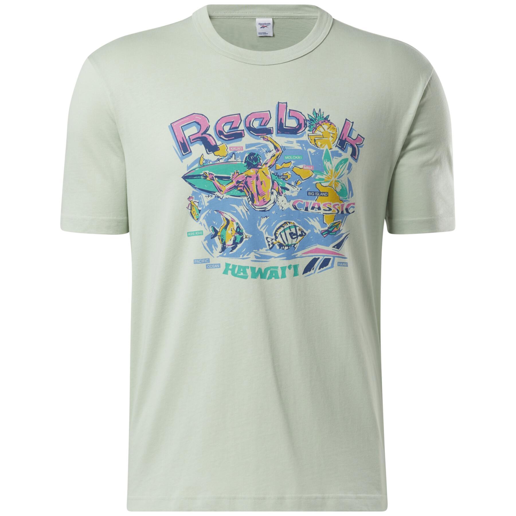 Kortärmad T-shirt Reebok Destination