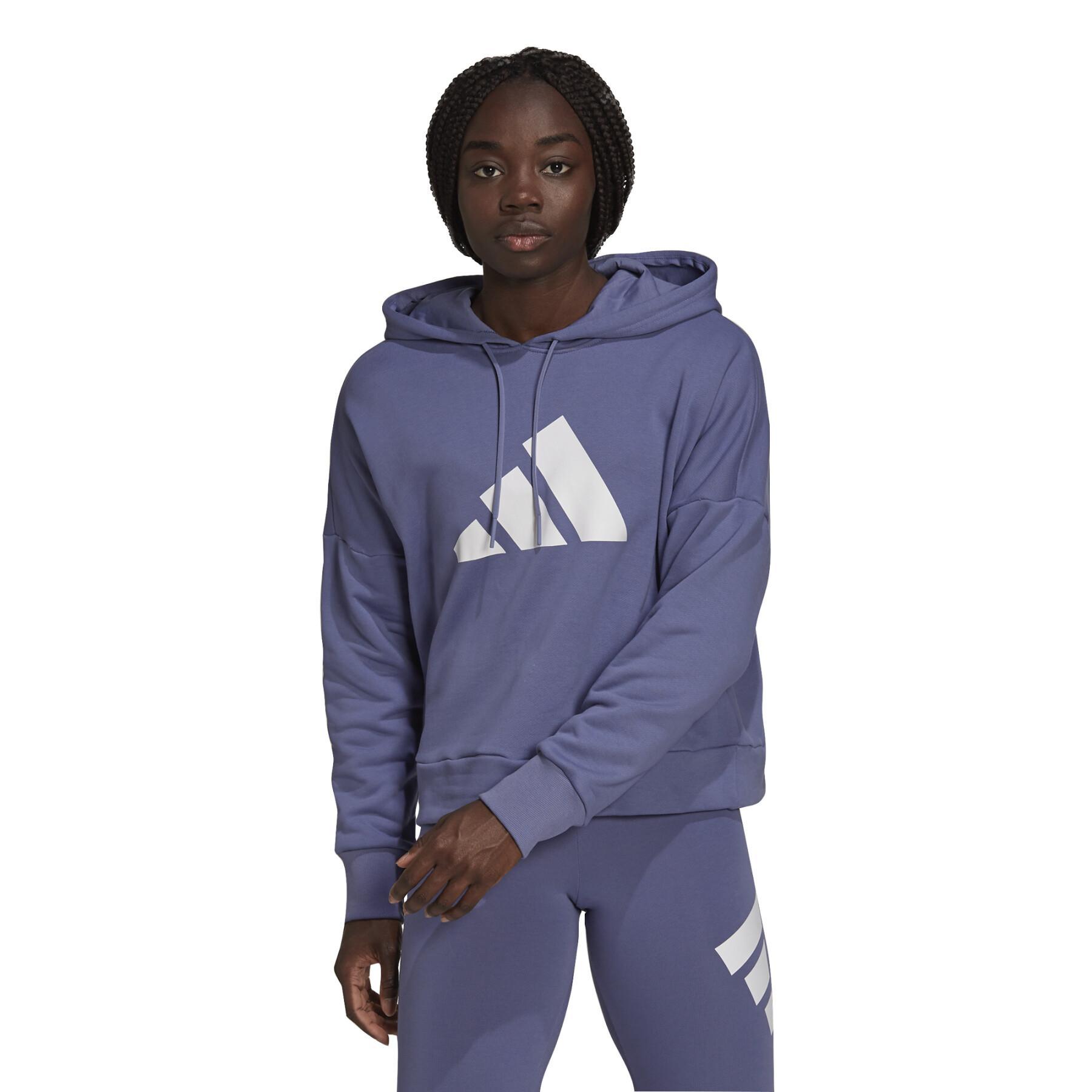Sweatshirt med huva för kvinnor adidas Sportswear Future Icons