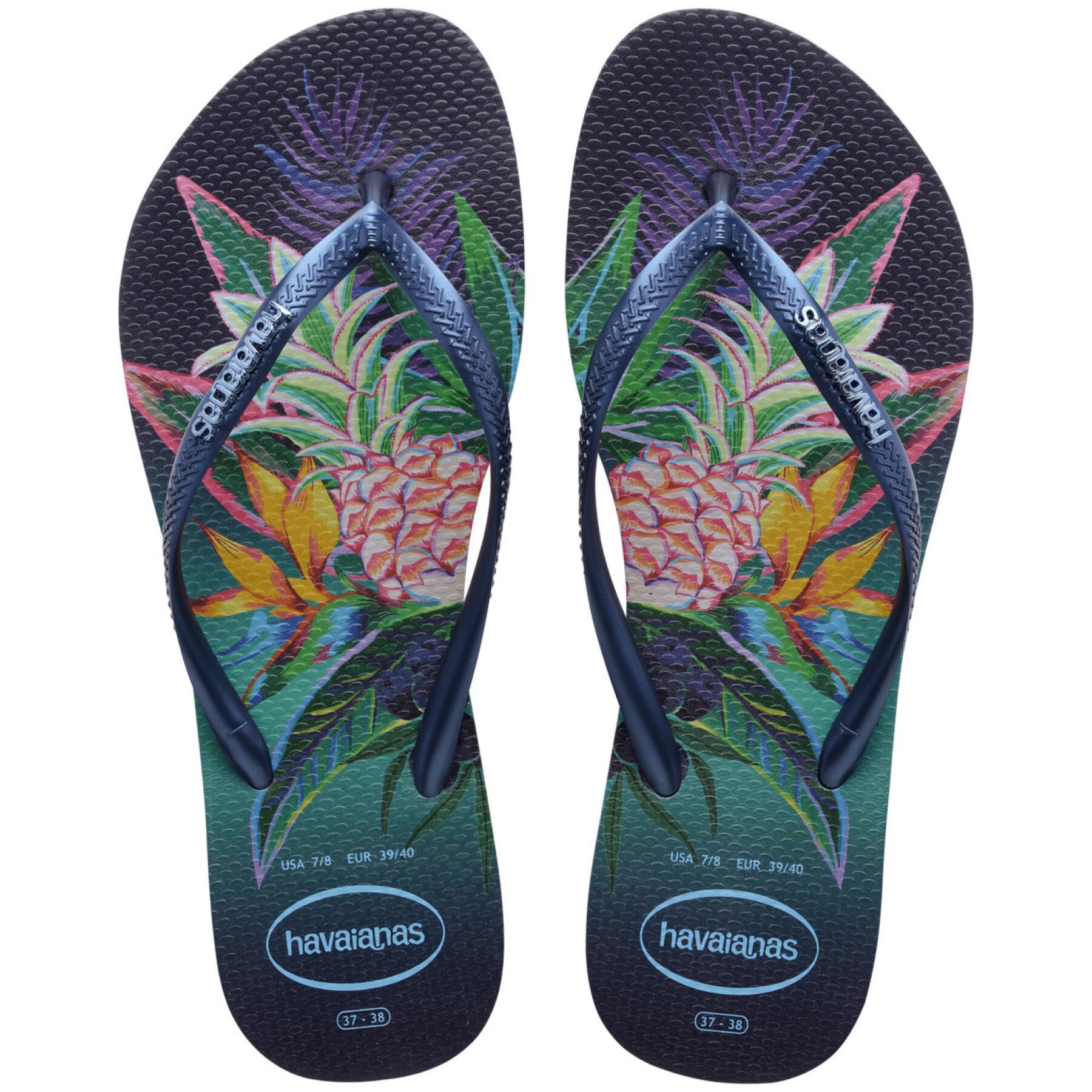 Flip-flops för kvinnor Havaianas Slim Tropical