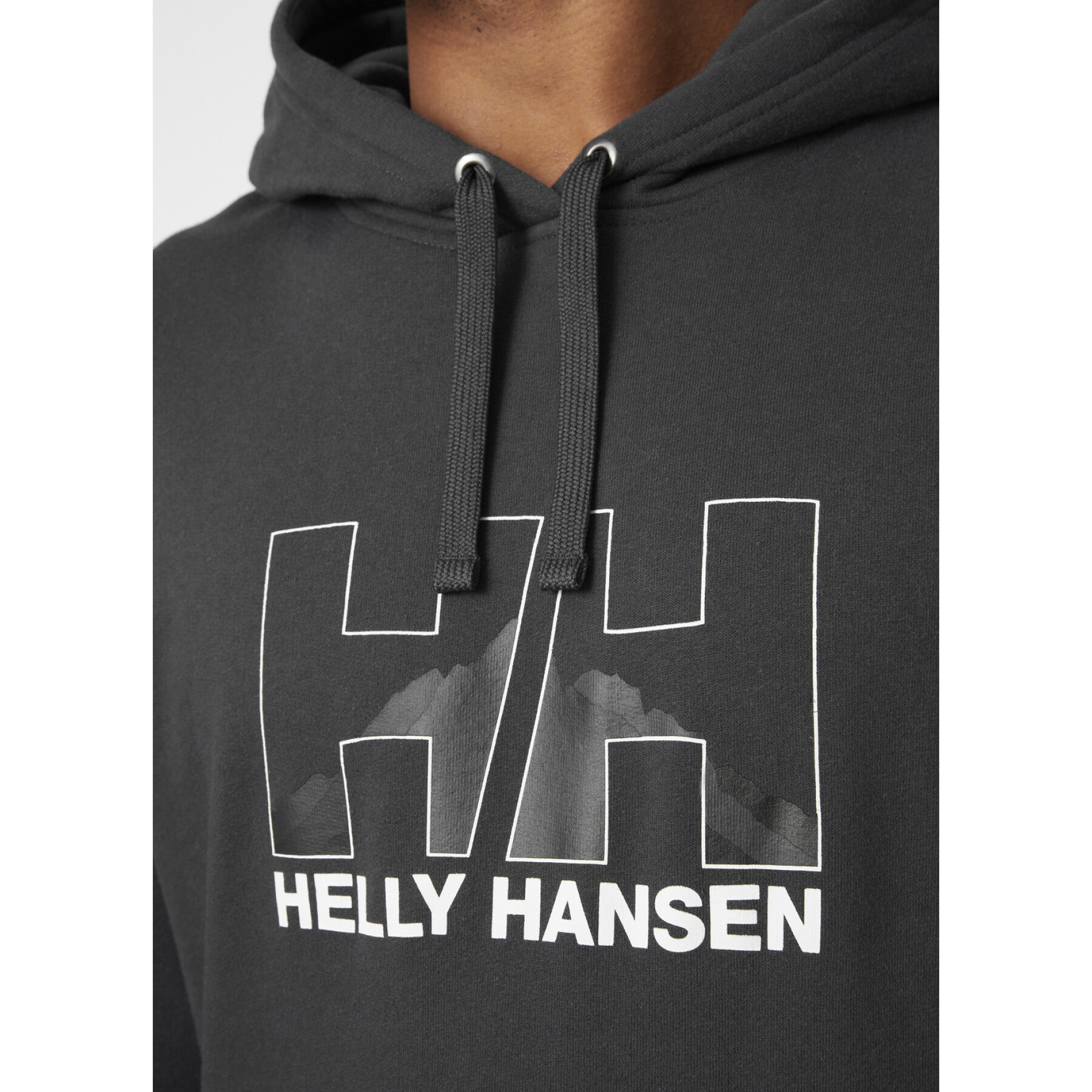 Sweatshirt med huva Helly Hansen nord graphic