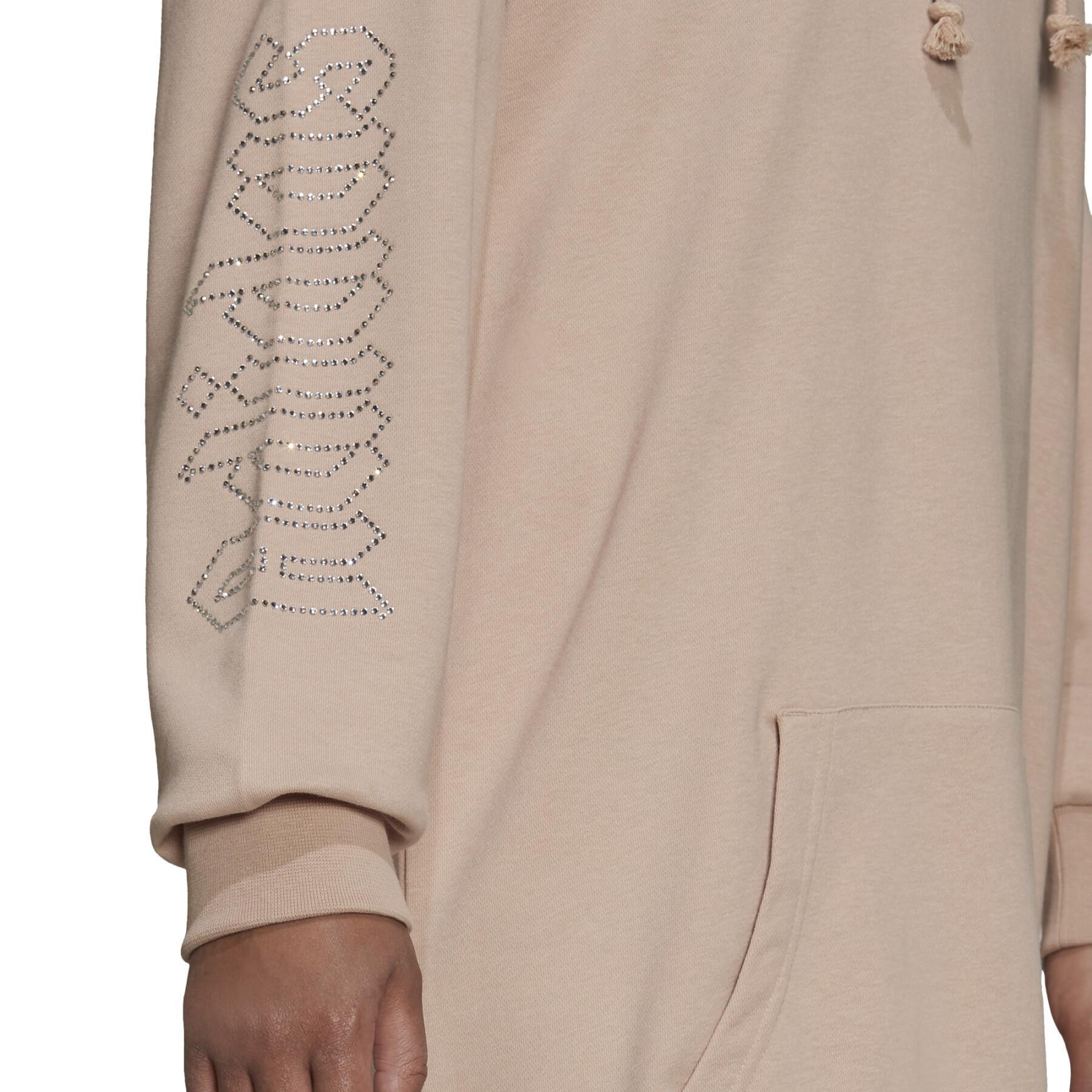 Lång sweatshirt för kvinnor adidas Originals 2000 Luxe
