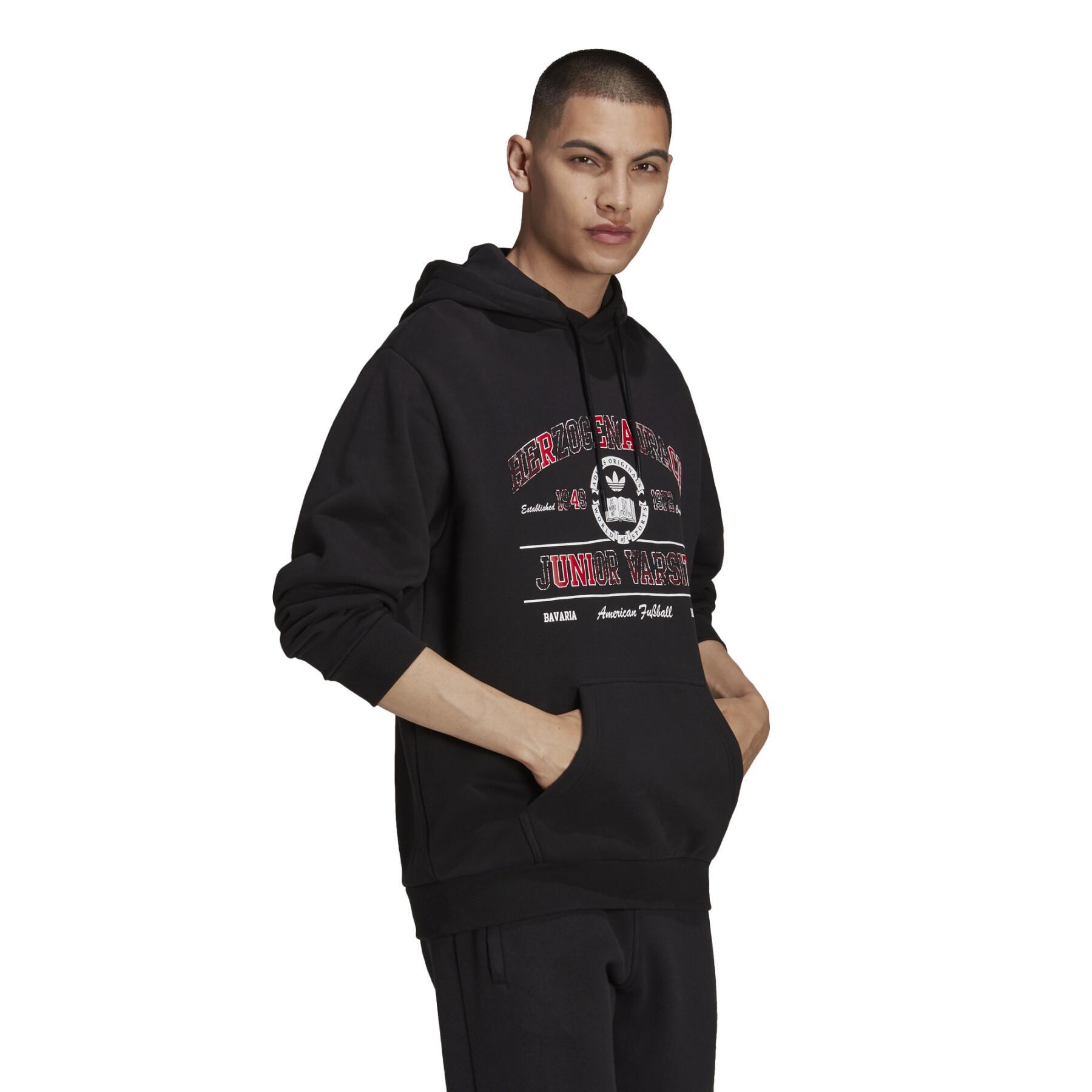 Sweatshirt med huva adidas Originals 2000 Luxe College