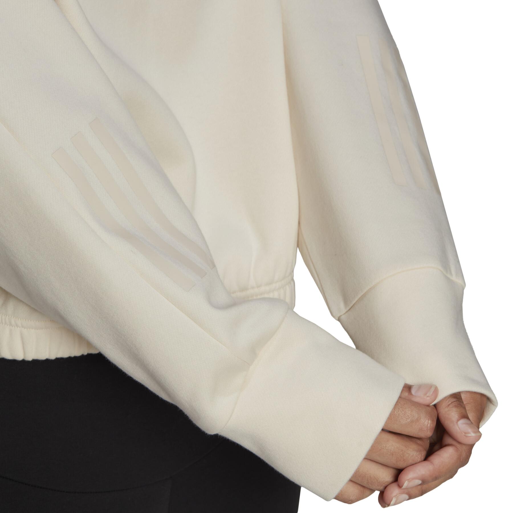 Sweatshirt för kvinnor adidas Hyperglam Fleece