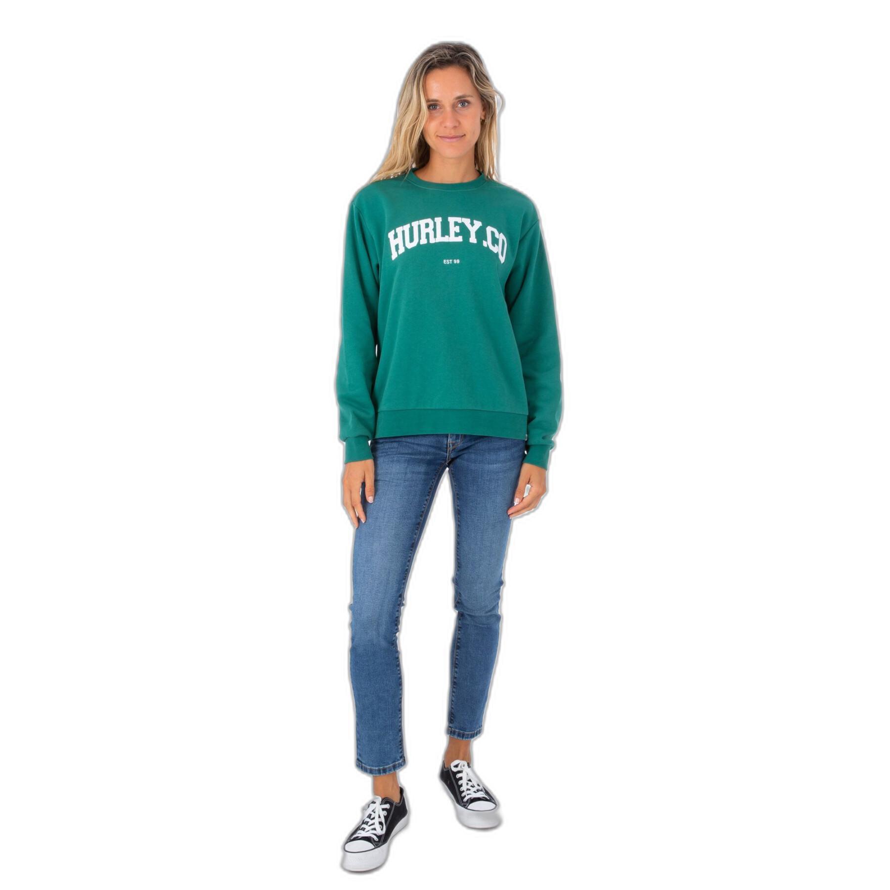 Sweatshirt för kvinnor Hurley Authentic Crew